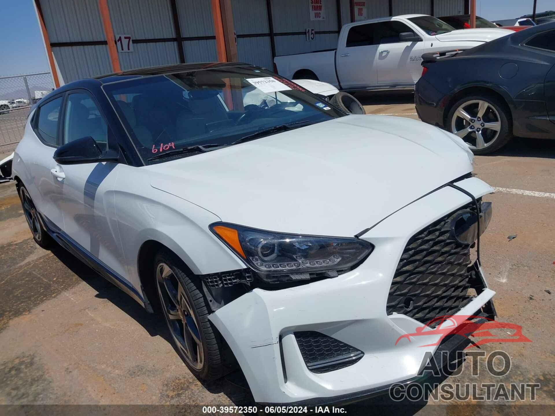 HYUNDAI VELOSTER 2021 - KMHTH6AB2MU032659