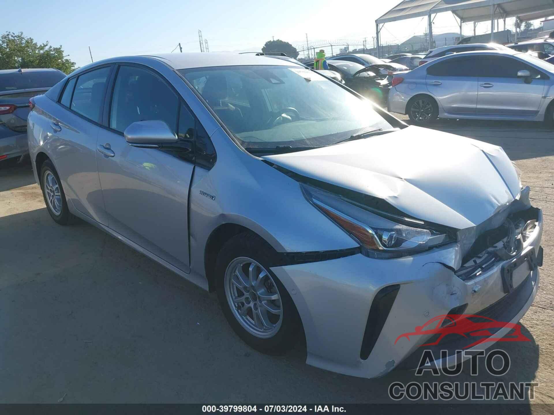 TOYOTA PRIUS 2019 - JTDKARFU3K3082411