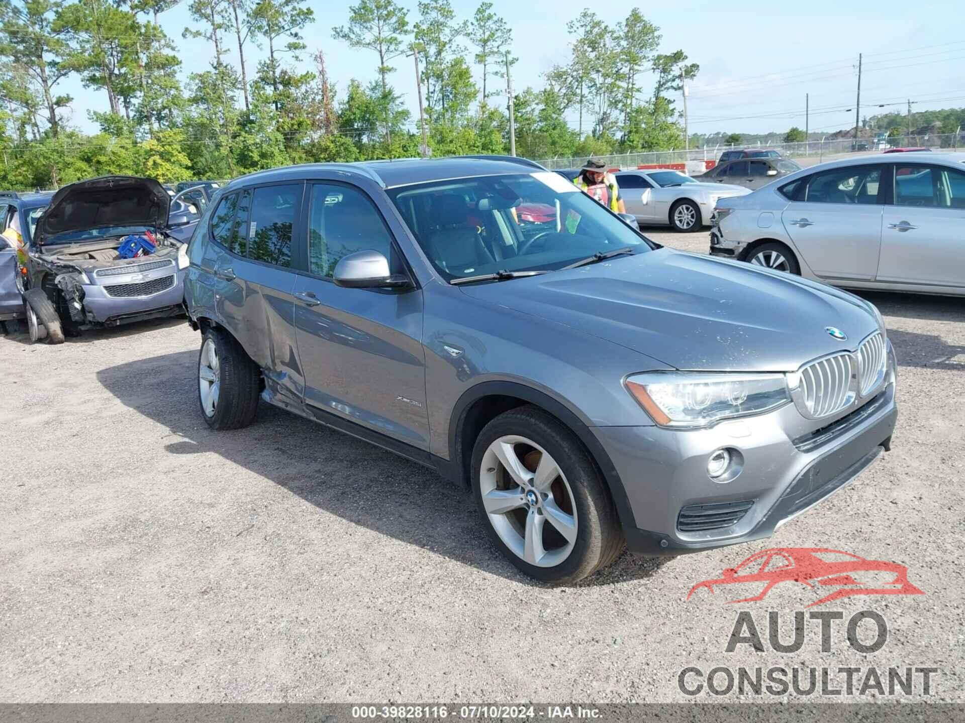 BMW X3 2017 - 5UXWX7C53H0S19485