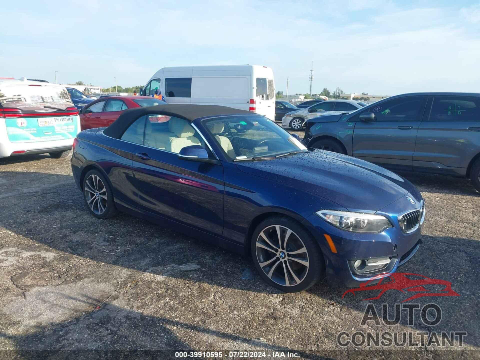 BMW 230I 2017 - WBA2K9C52HV646781