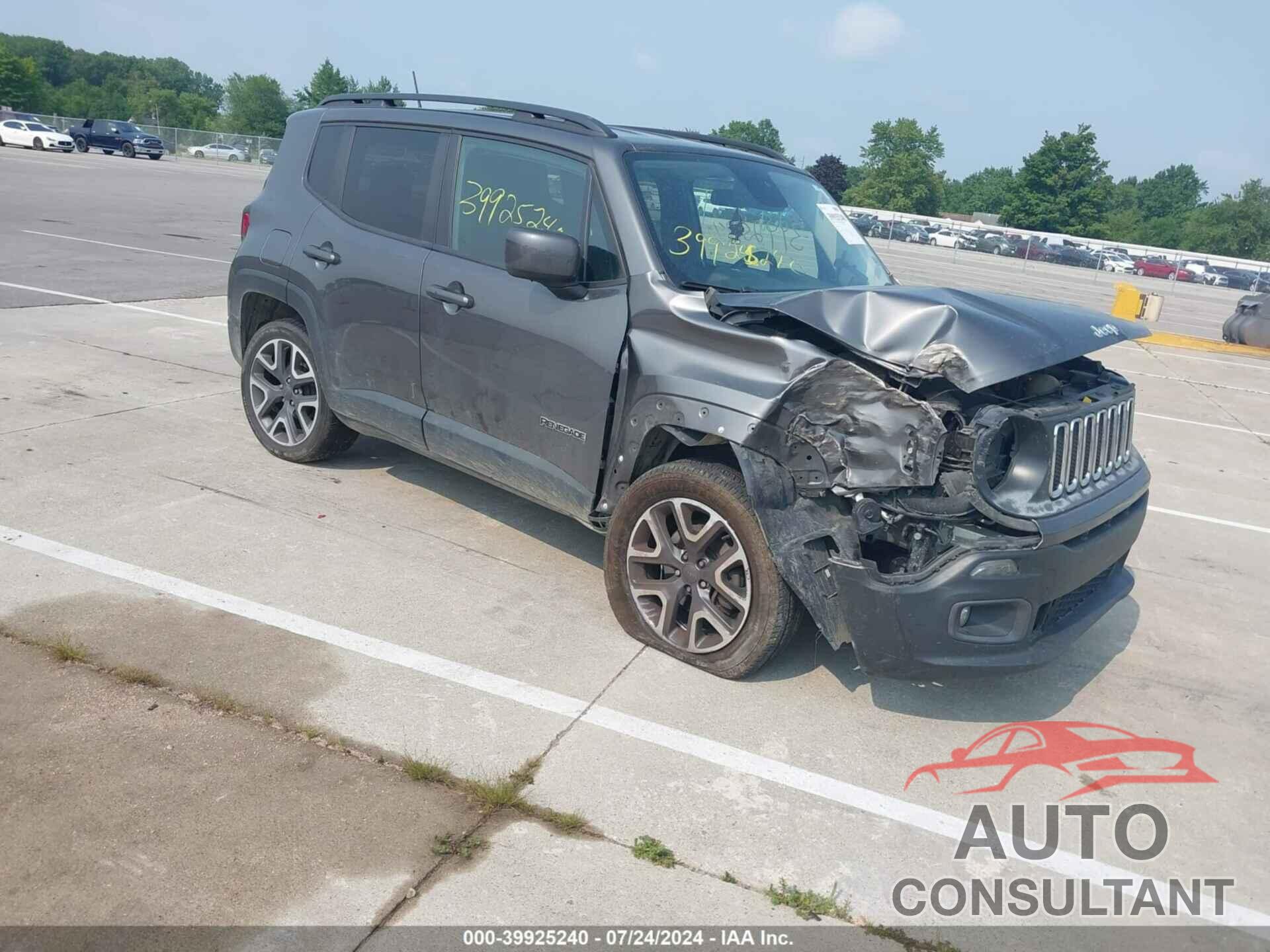 JEEP RENEGADE 2017 - ZACCJBBB6HPG30521