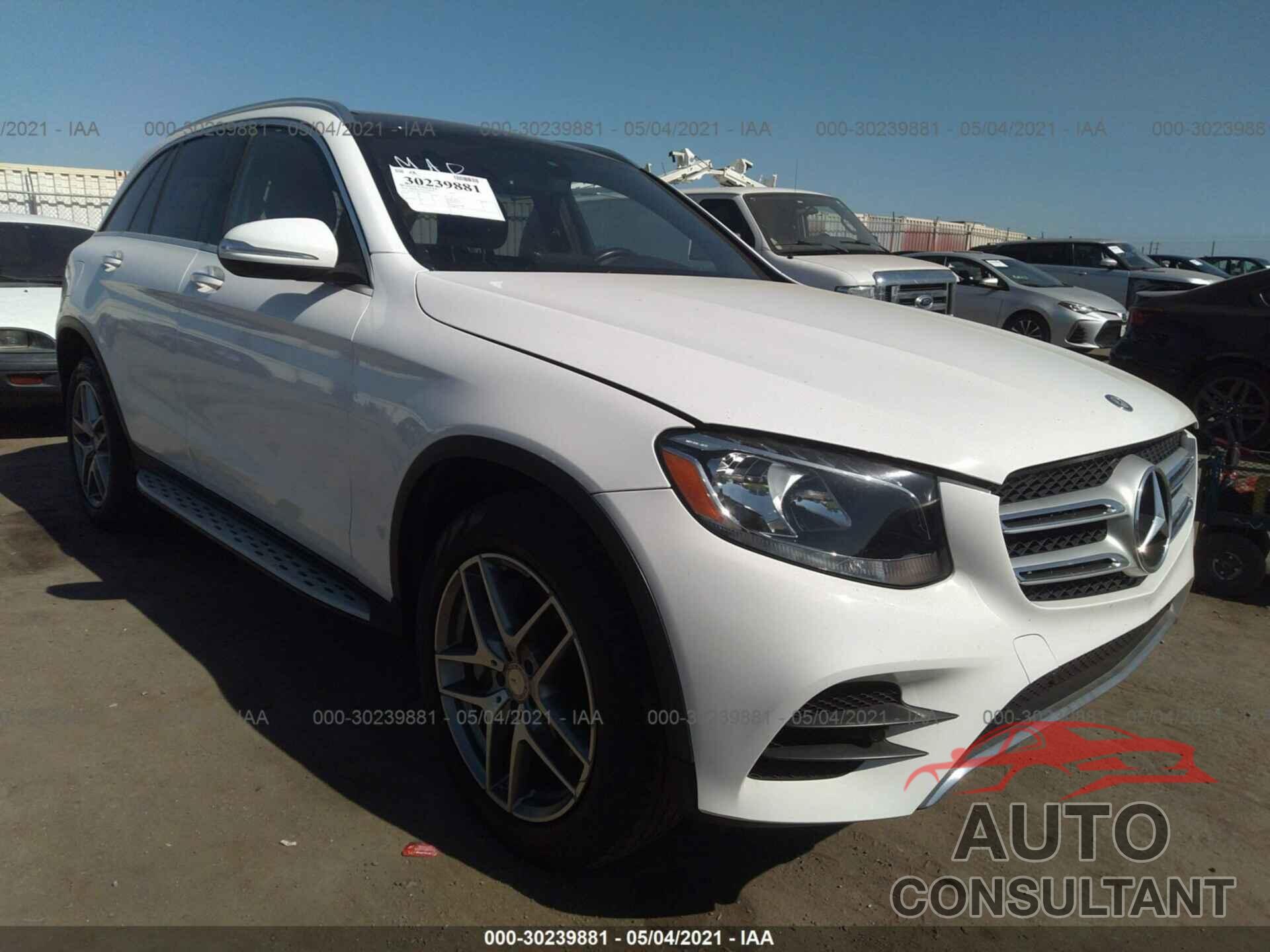 MERCEDES-BENZ GLC 2016 - WDC0G4JB3GF030372