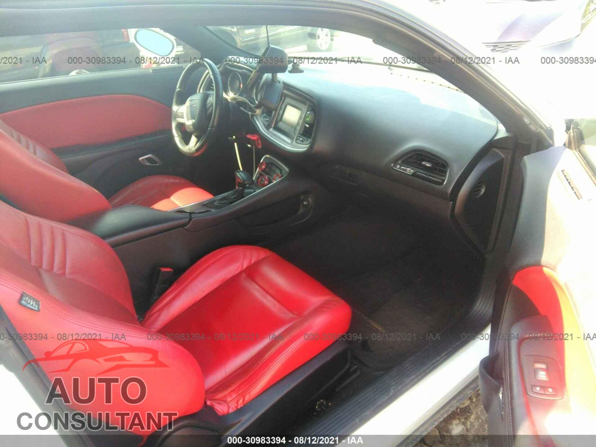DODGE CHALLENGER 2017 - 2C3CDZAG9HH618530