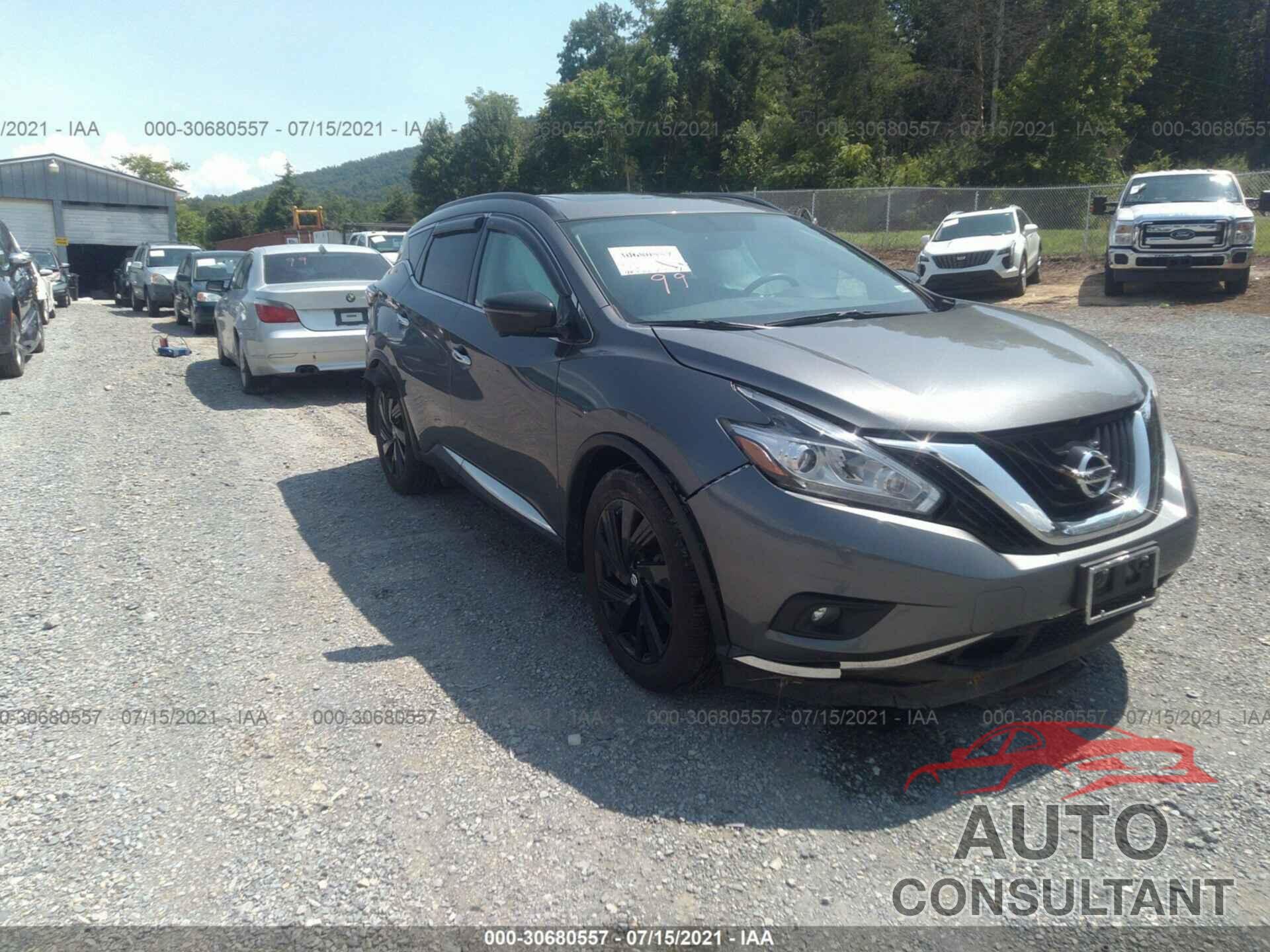 NISSAN MURANO 2017 - 5N1AZ2MH8HN146551