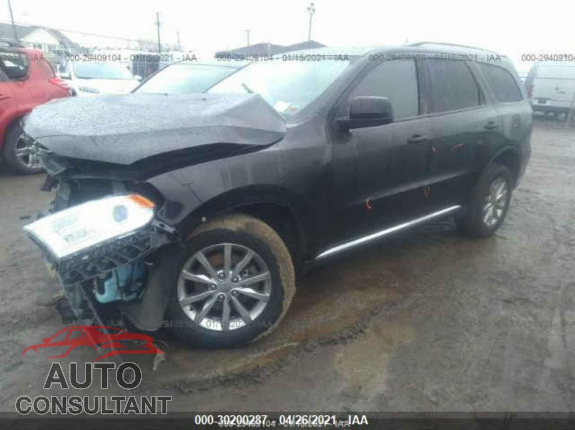 DODGE DURANGO 2017 - 1C4RDJAGXHC651224