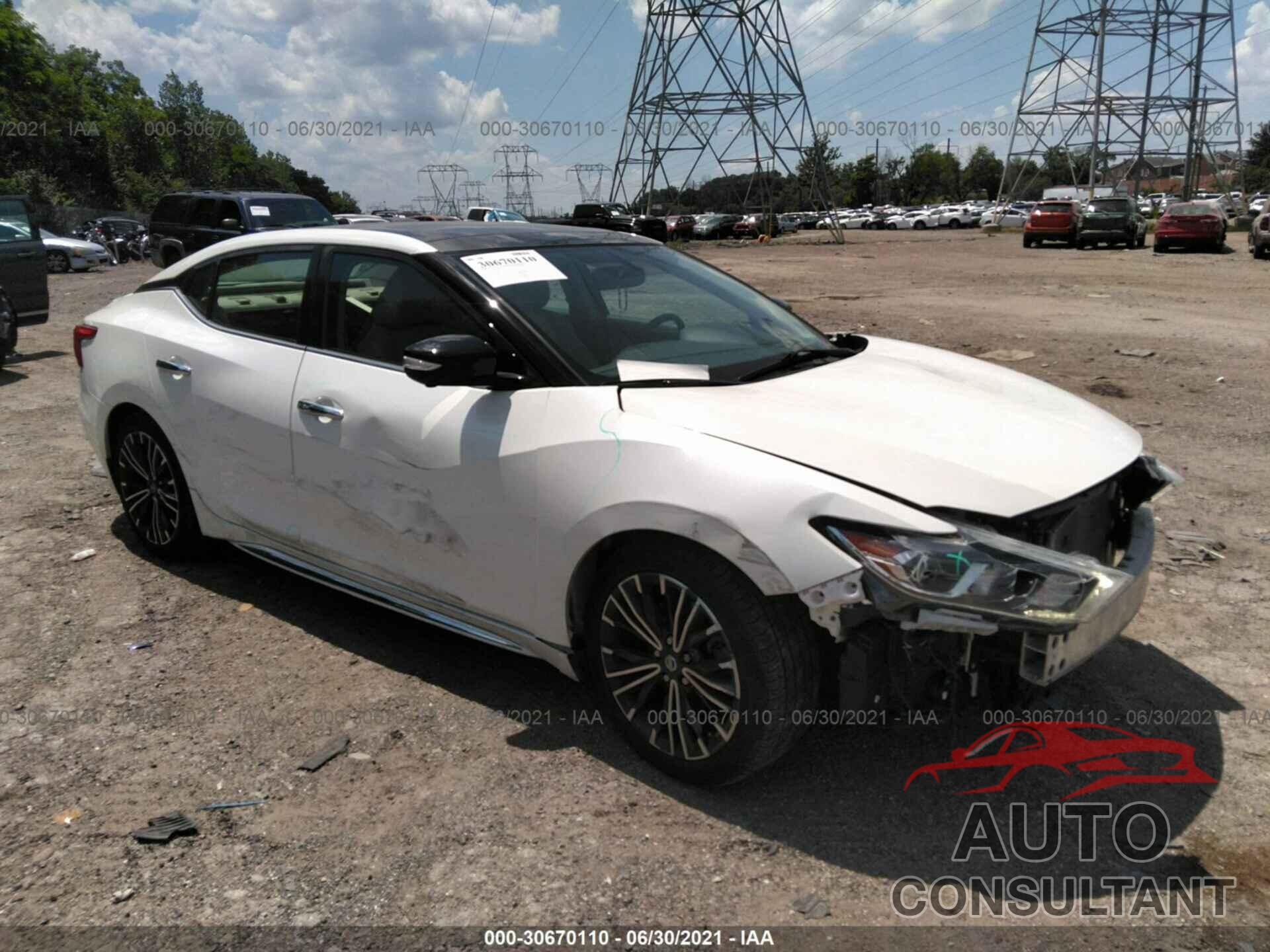 NISSAN MAXIMA 2018 - 1N4AA6AP8JC382512