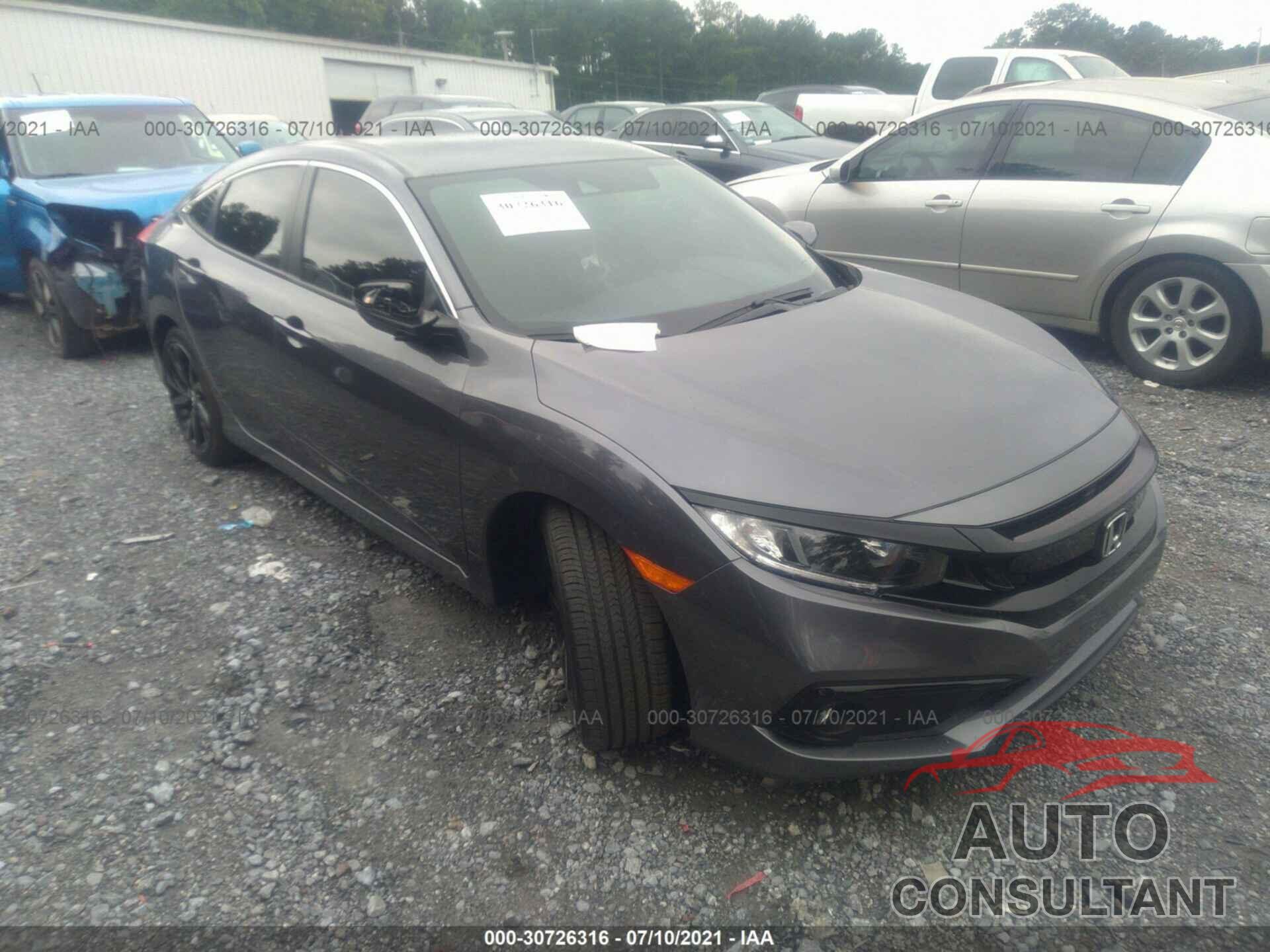 HONDA CIVIC SEDAN 2021 - 2HGFC2F84MH512342