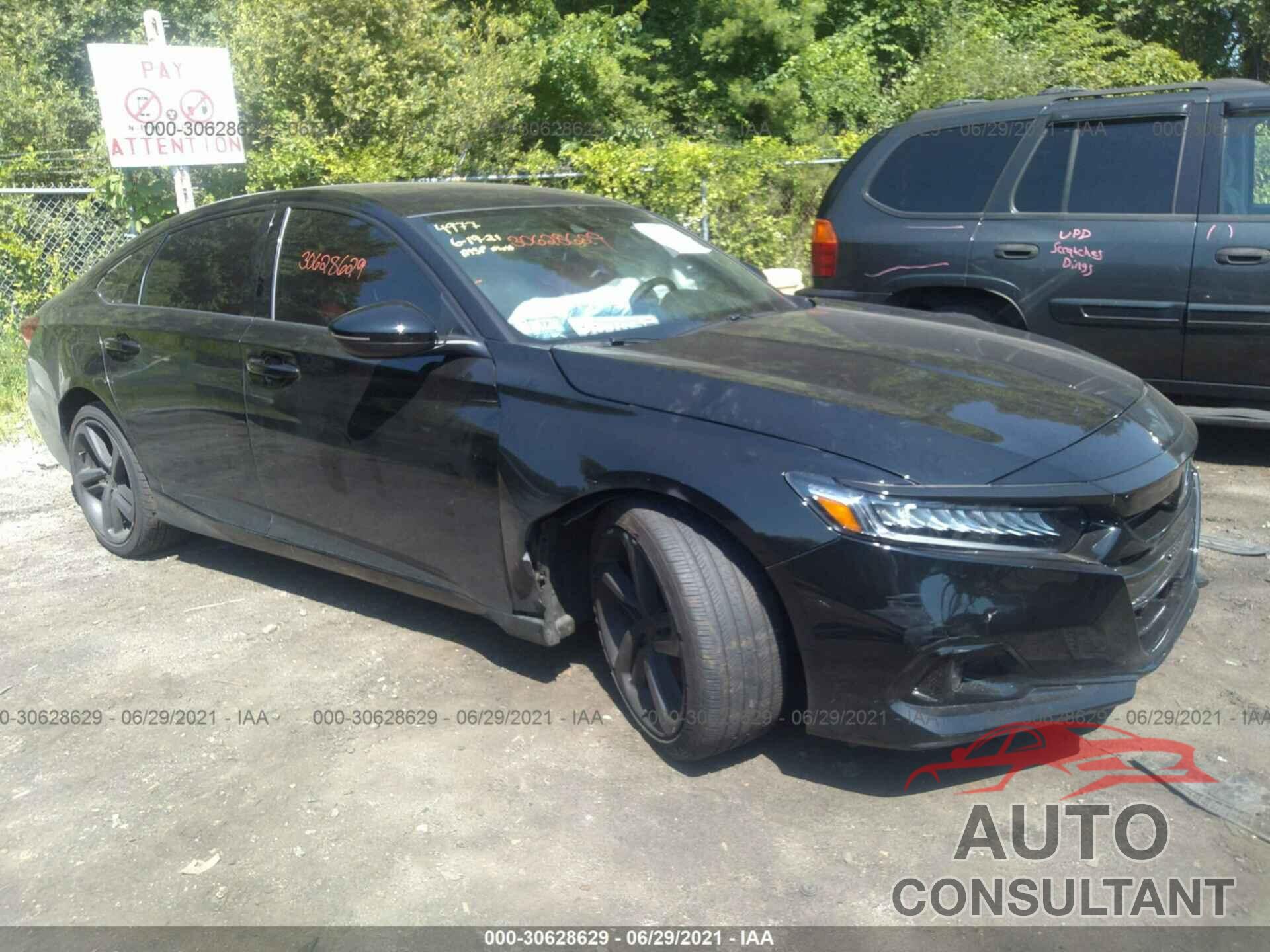 HONDA ACCORD SEDAN 2021 - 1HGCV1F37MA004179