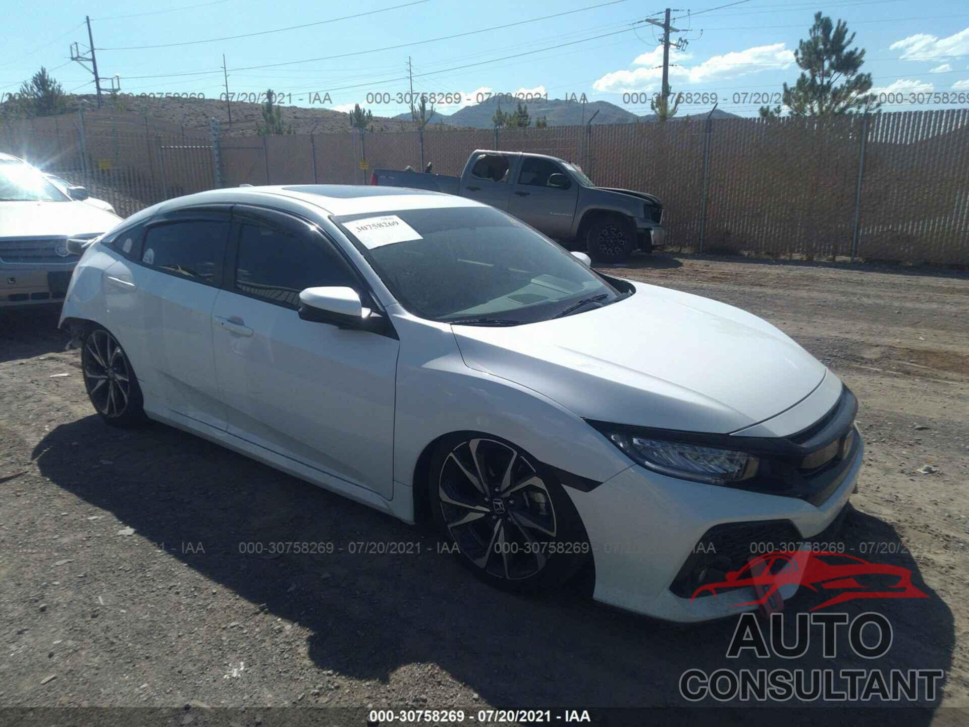 HONDA CIVIC SEDAN 2017 - 2HGFC1E50HH705594