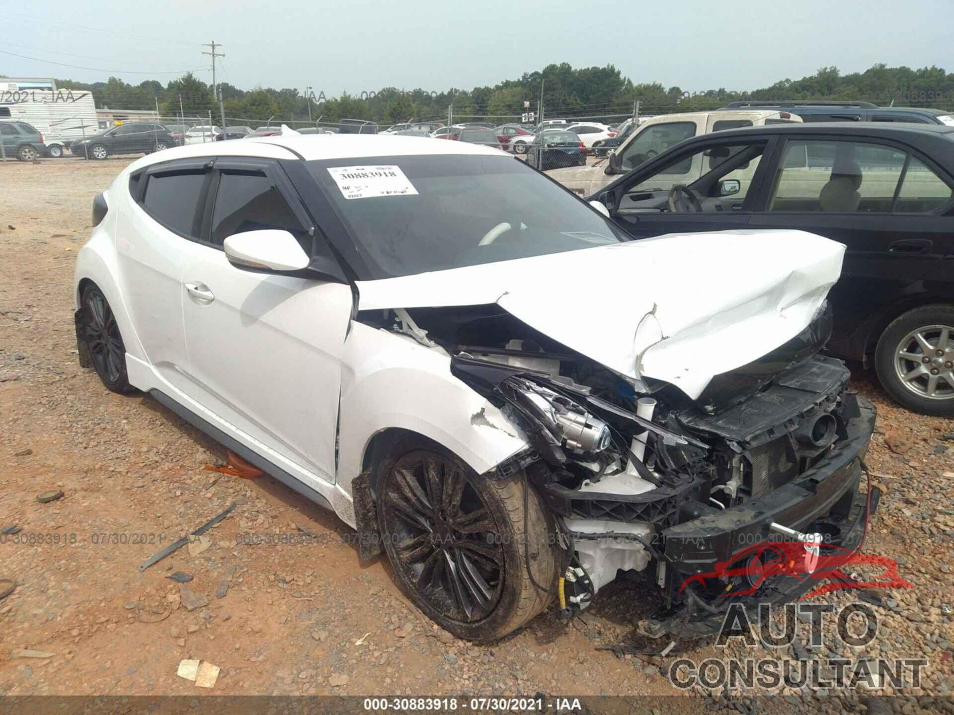 HYUNDAI VELOSTER 2016 - KMHTC6AE7GU288941