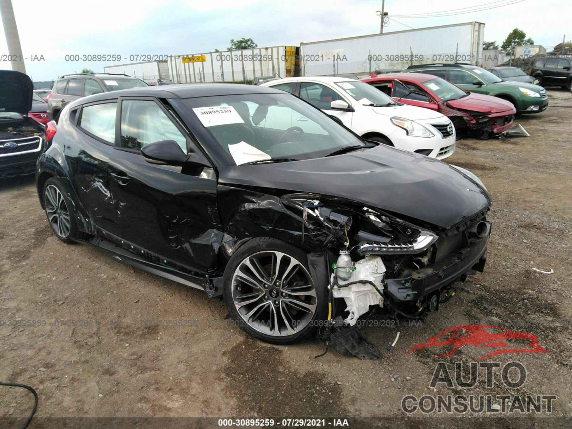 HYUNDAI VELOSTER 2016 - KMHTC6AE8GU265331