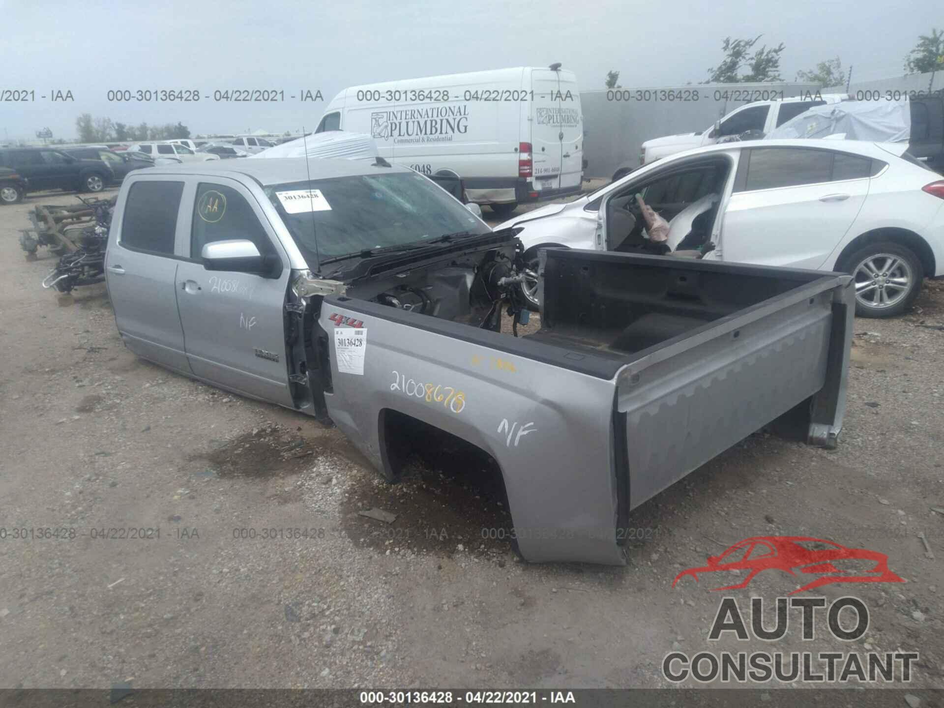 CHEVROLET SILVERADO 1500 2018 - 3GCUKREC1JG555894
