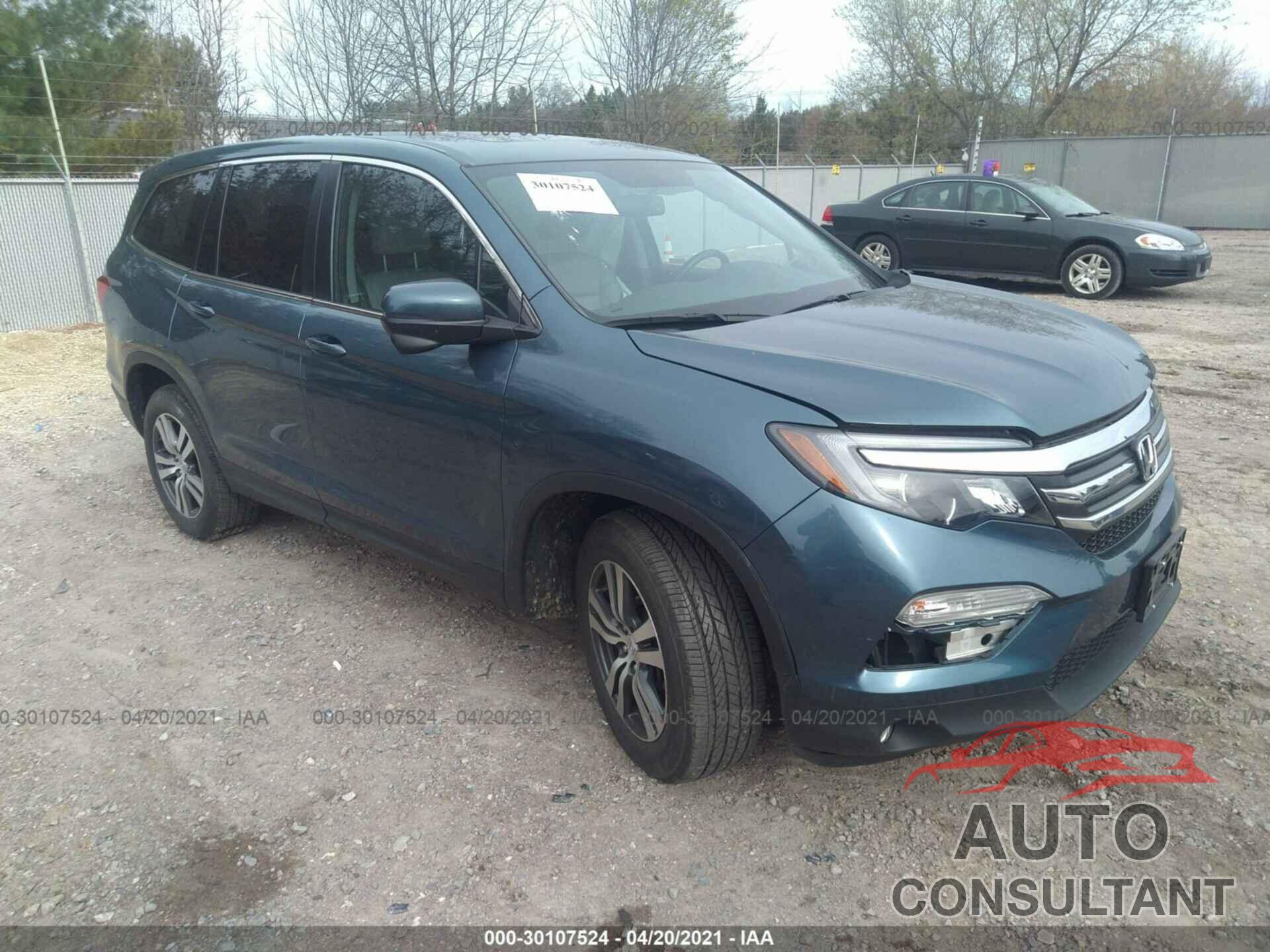 HONDA PILOT 2018 - 5FNYF6H52JB013727