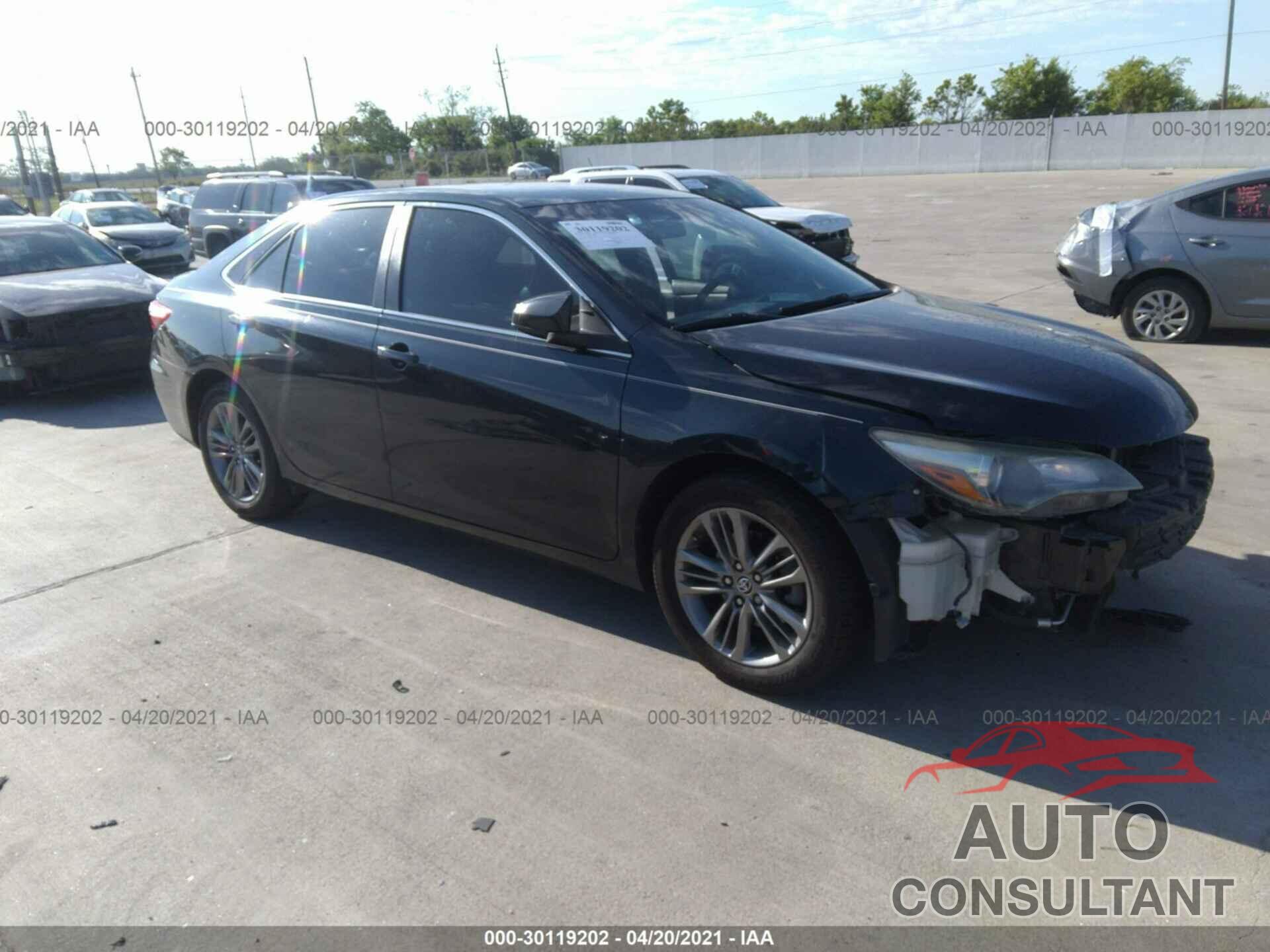 TOYOTA CAMRY 2016 - 4T1BF1FK9GU162861