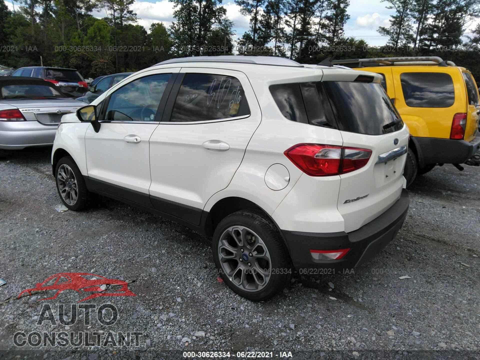 FORD ECOSPORT 2020 - MAJ6S3KL1LC359024