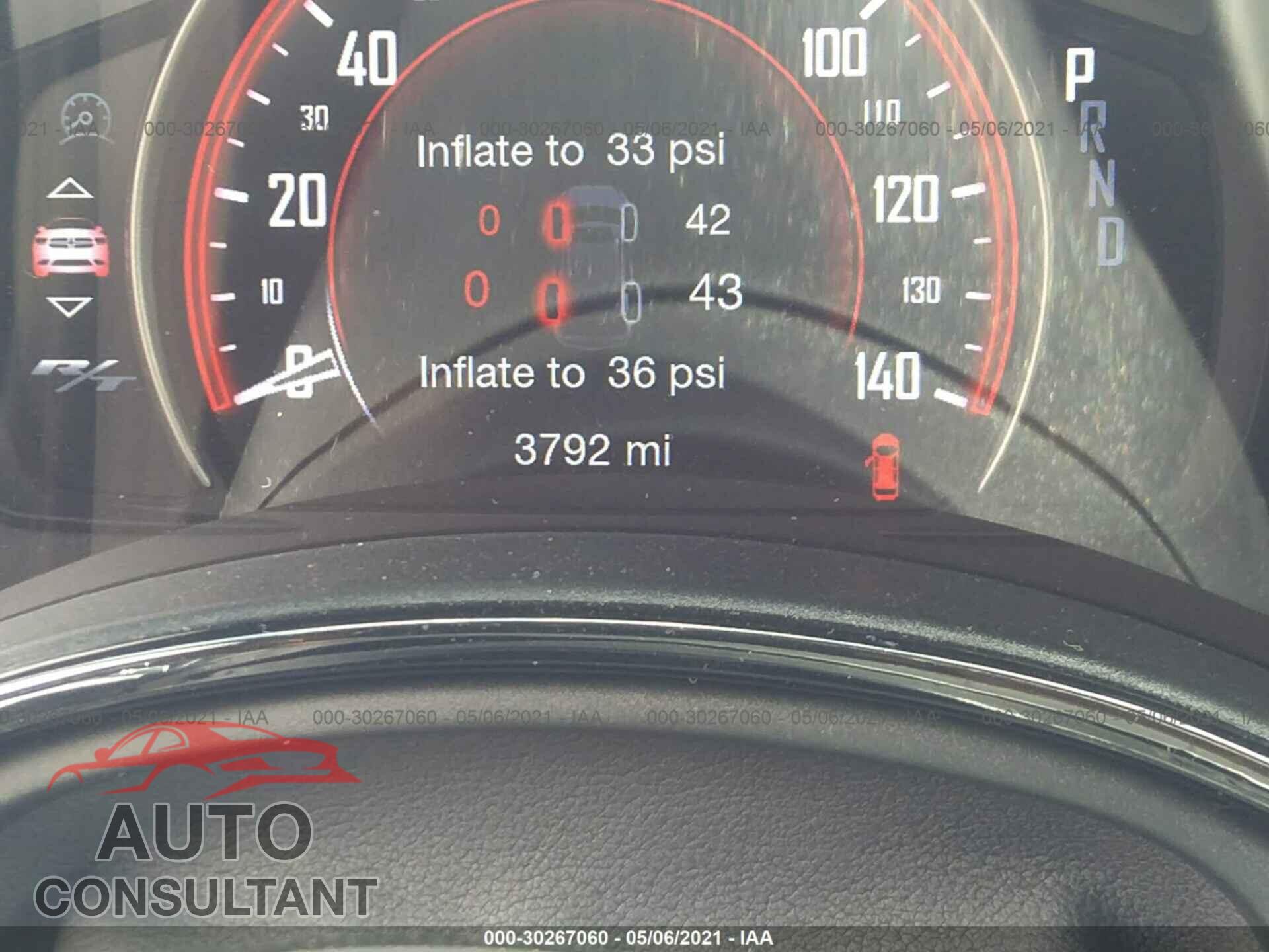 DODGE DURANGO 2021 - 1C4SDHCT6MC639621