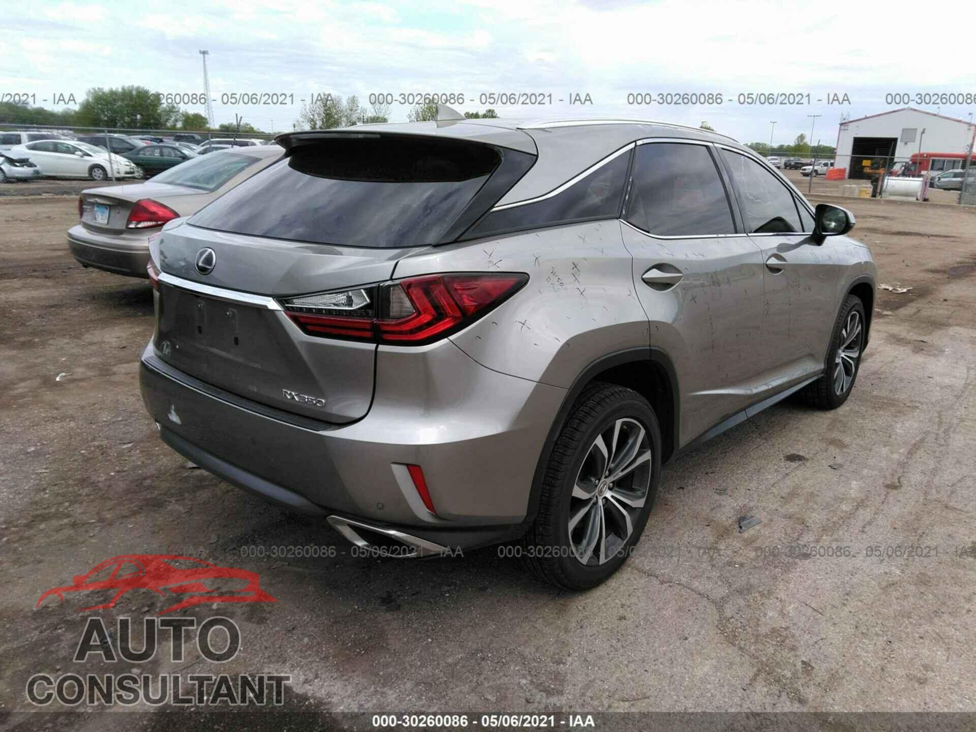 LEXUS RX 2017 - 2T2ZZMCA2HC048931
