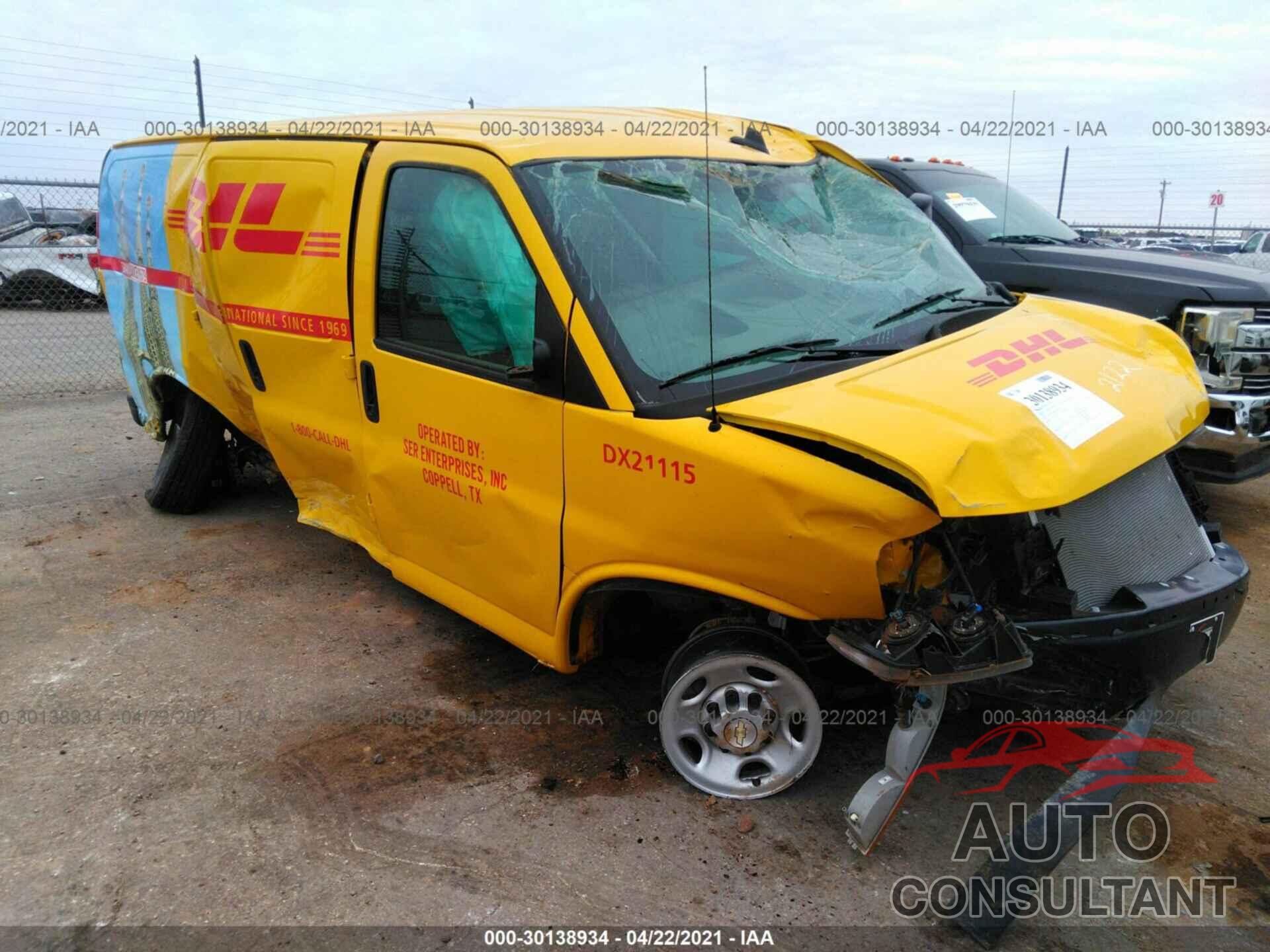 CHEVROLET EXPRESS CARGO VAN 2021 - 1GCWGAFP5M1172122