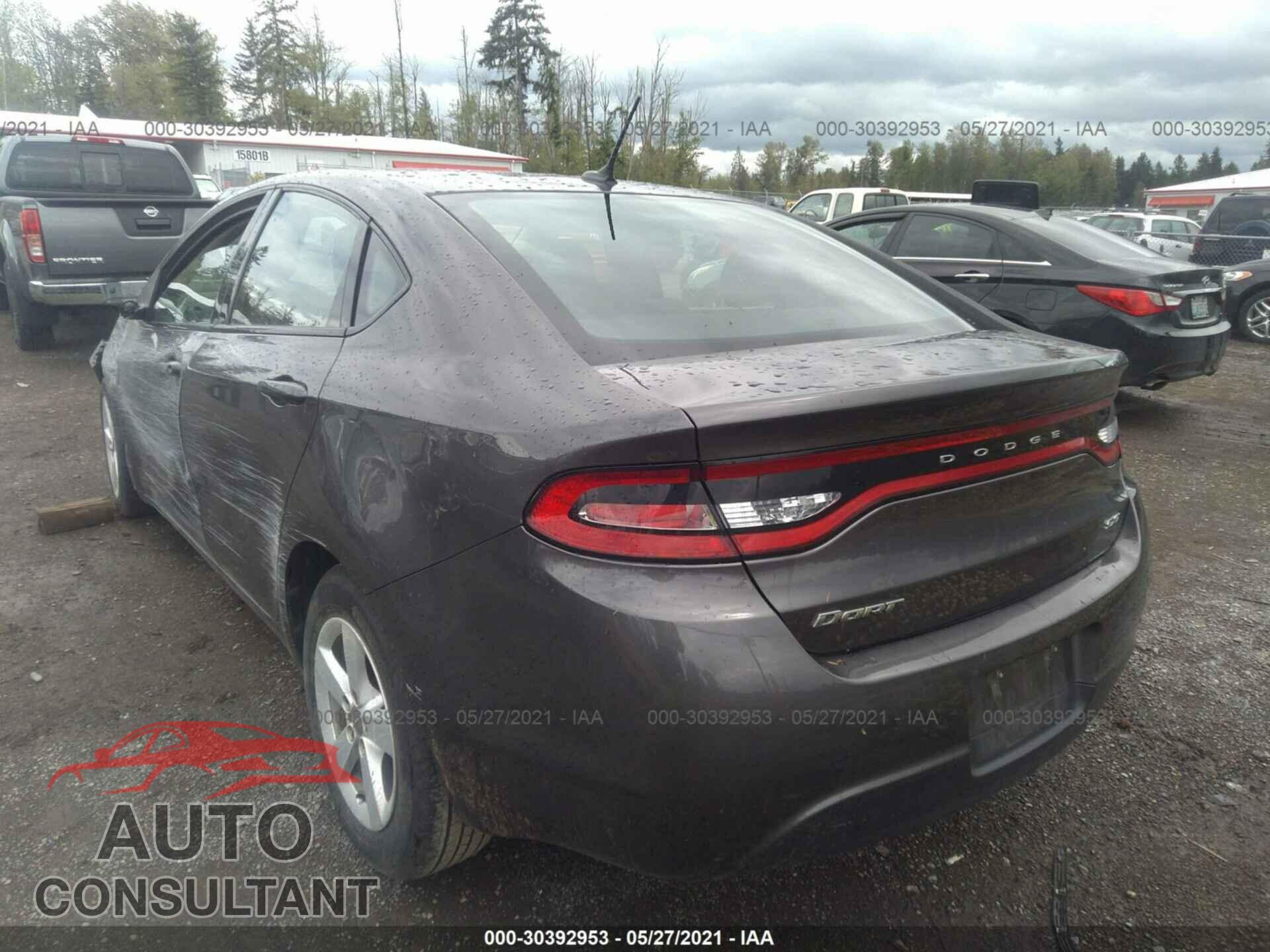 DODGE DART 2016 - 1C3CDFBB6GD694574