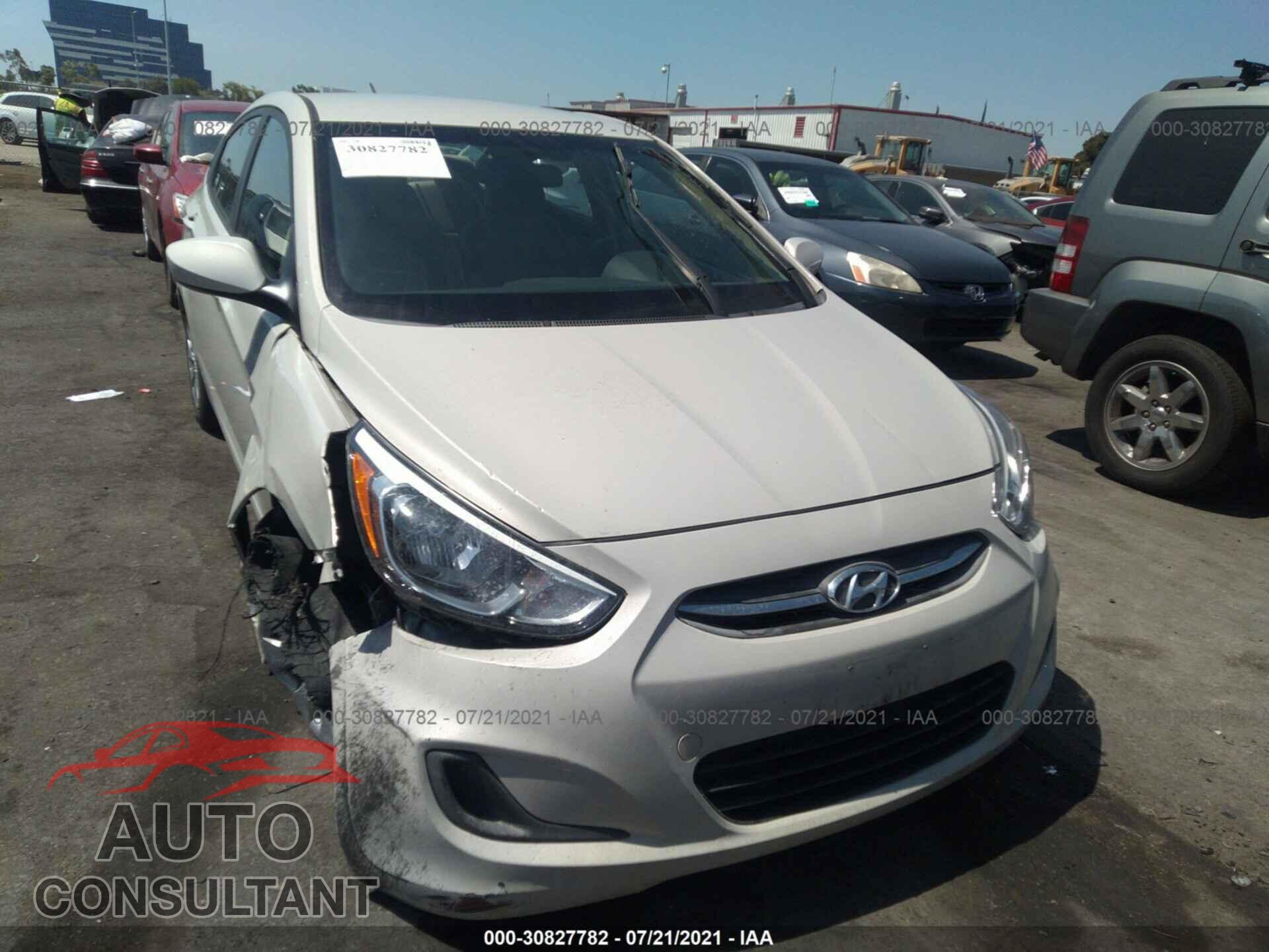 HYUNDAI ACCENT 2017 - KMHCT4AE6HU189775