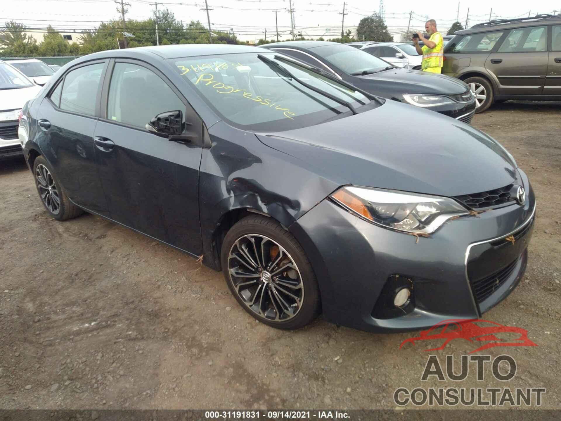 TOYOTA COROLLA 2016 - 2T1BURHE2GC666939