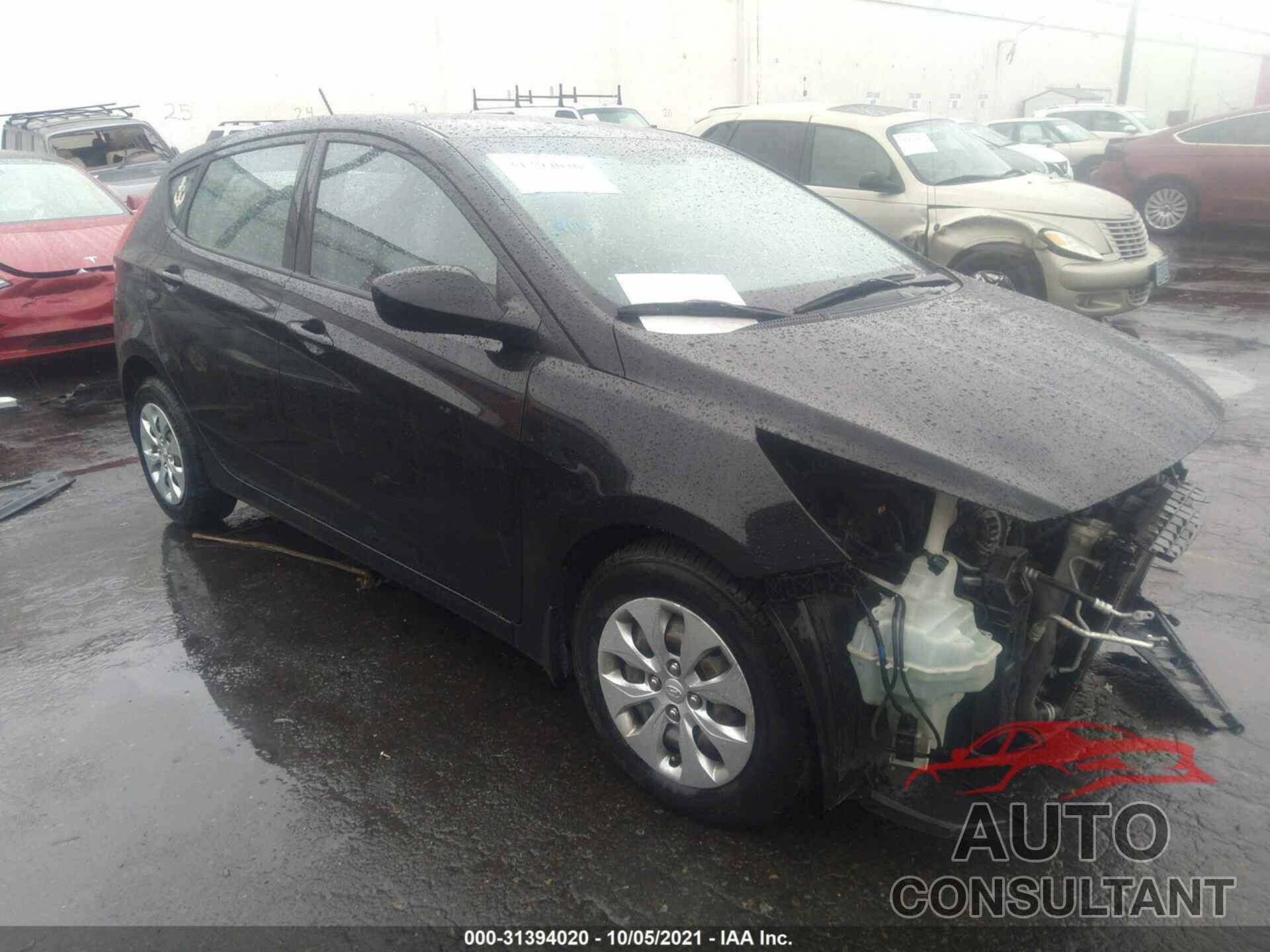 HYUNDAI ACCENT 2016 - KMHCT5AE0GU239946
