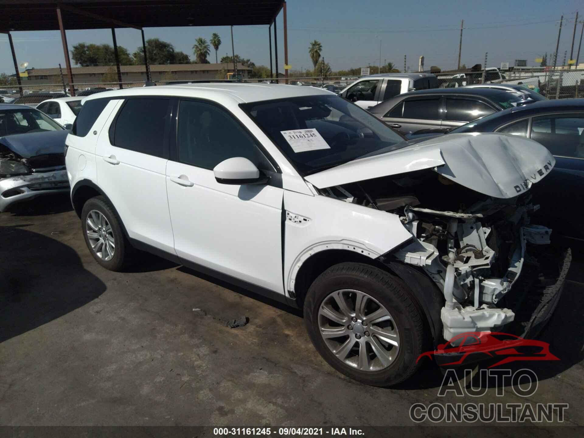 LAND ROVER DISCOVERY SPORT 2019 - SALCP2FX9KH809034