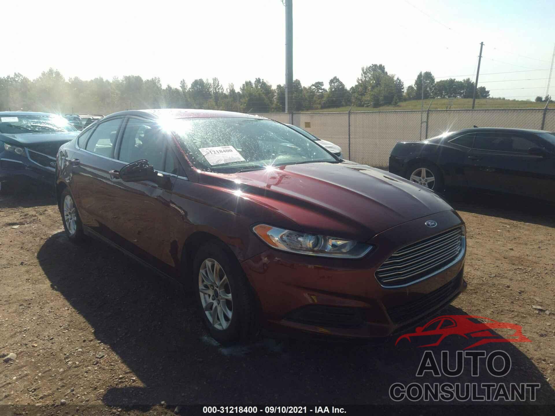 FORD FUSION 2016 - 3FA6P0G73GR376281