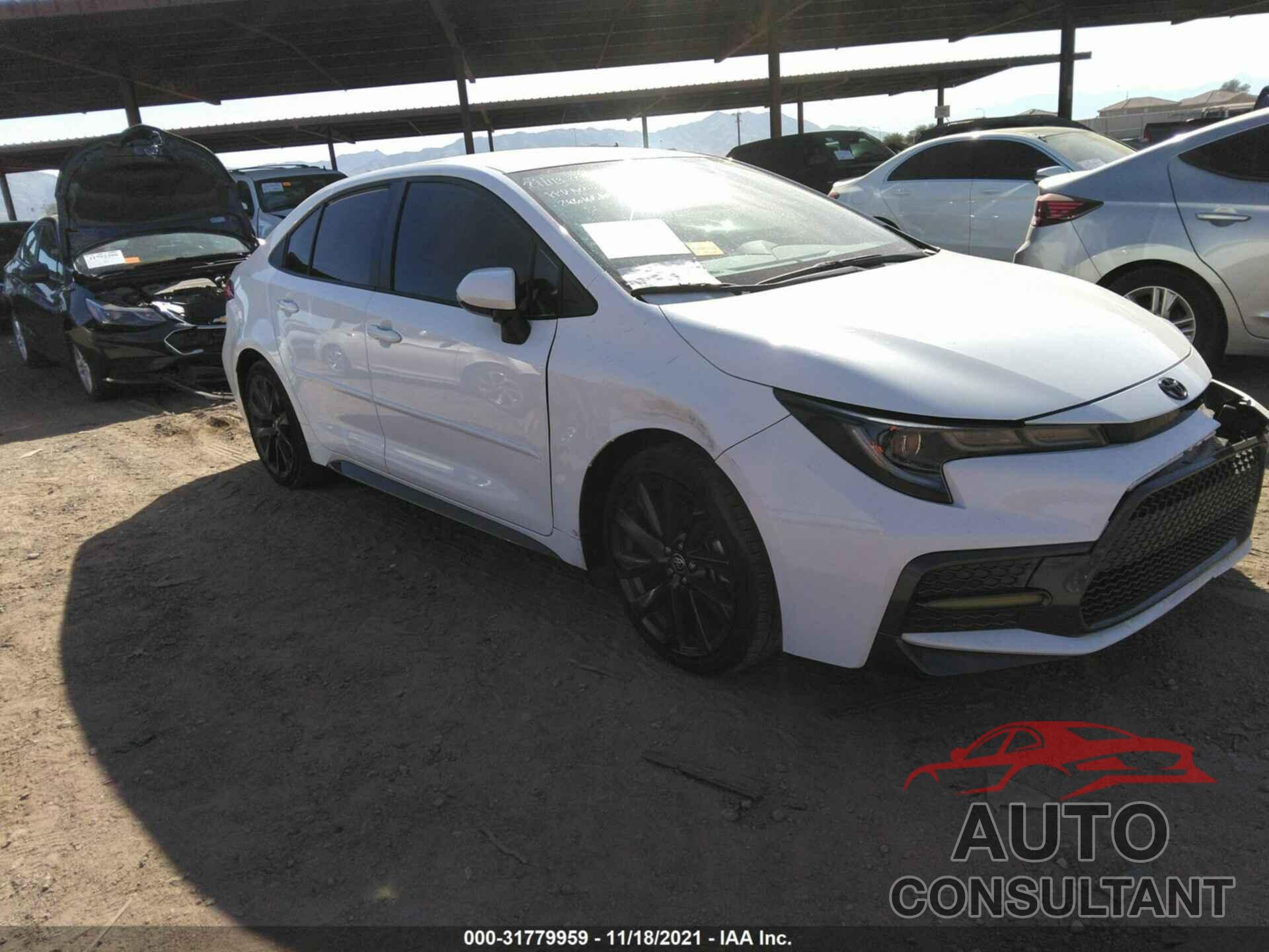 TOYOTA COROLLA 2021 - JTDS4MCE9MJ054313