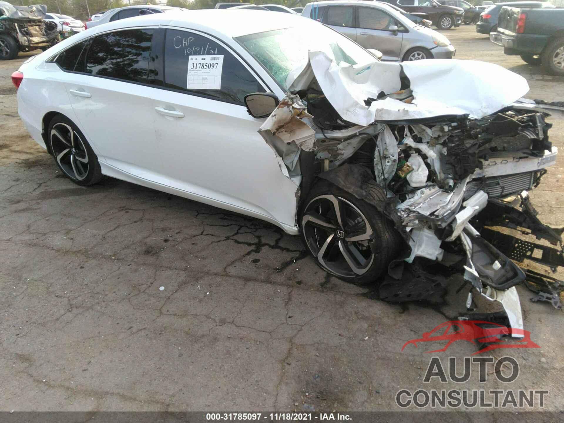 HONDA ACCORD SEDAN 2021 - 1HGCV1F38MA046215