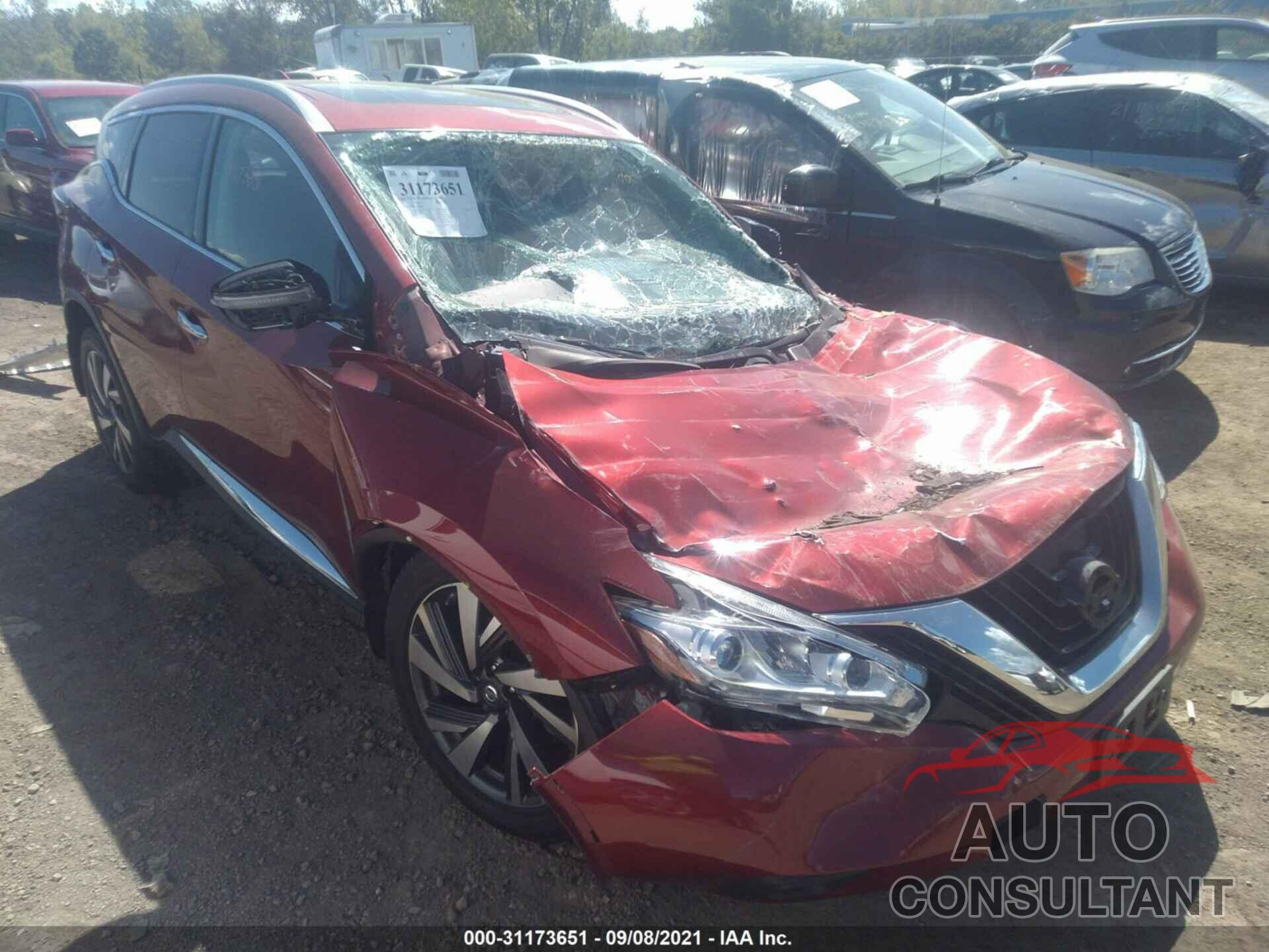 NISSAN MURANO 2016 - 5N1AZ2MH5GN156825