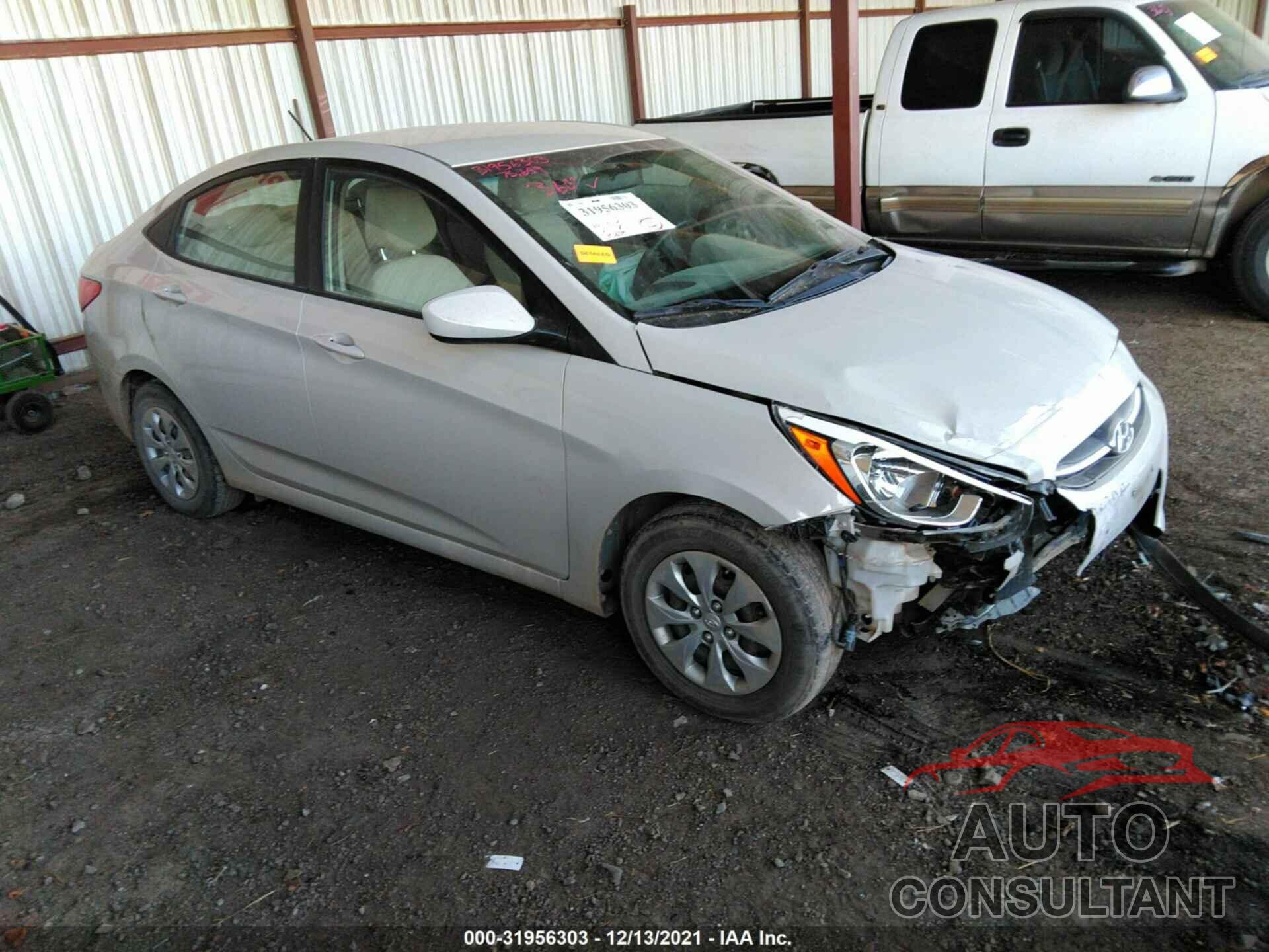 HYUNDAI ACCENT 2016 - KMHCT4AE0GU983542