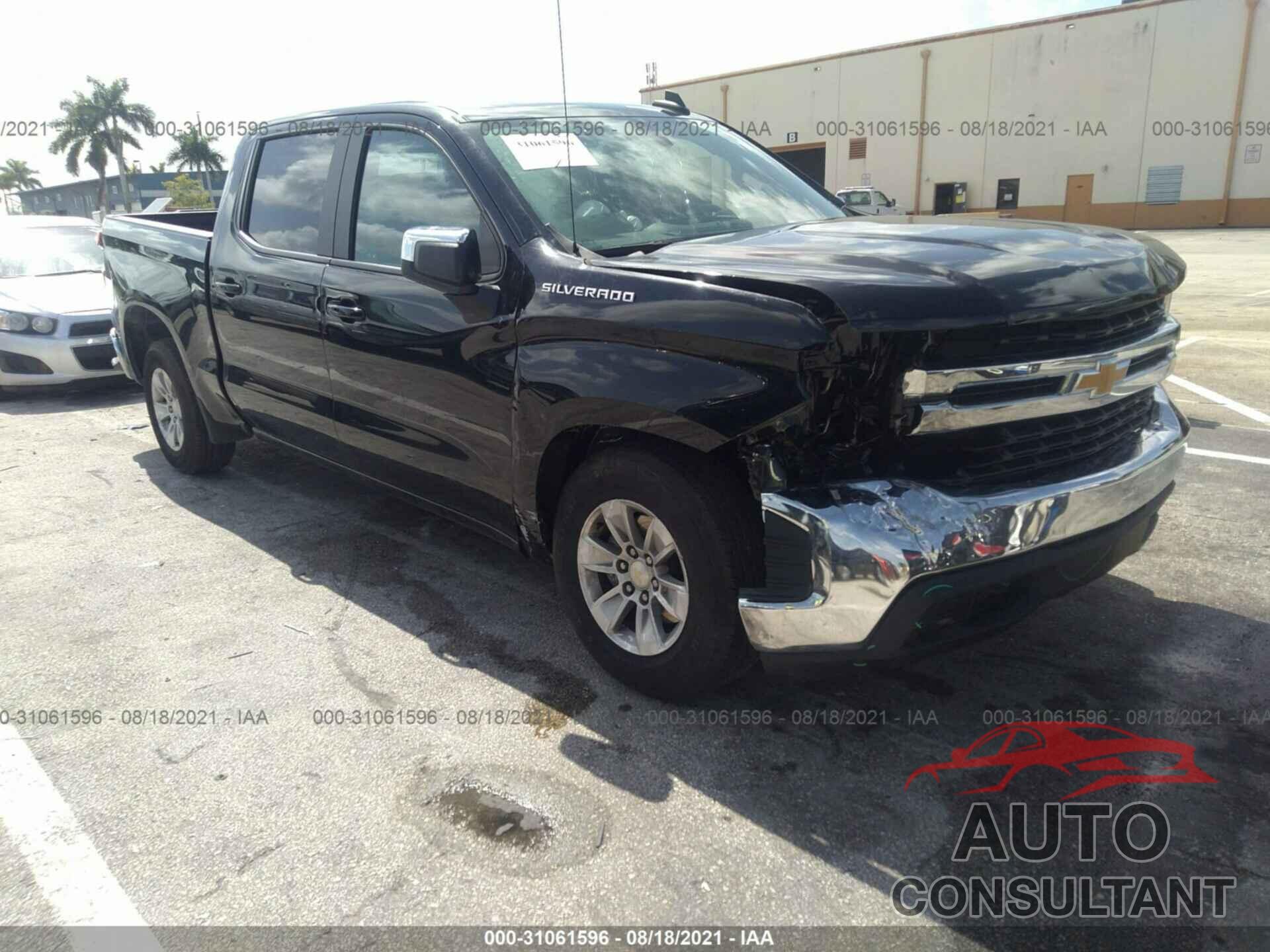 CHEVROLET SILVERADO 1500 2020 - 1GCPWCED2LZ268641