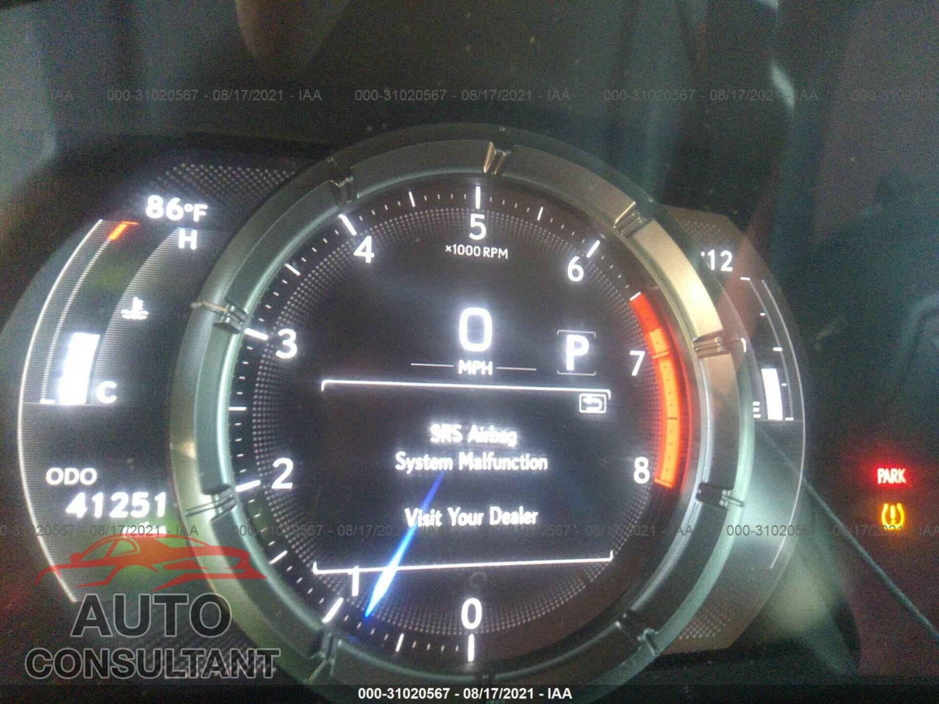 LEXUS UX 2019 - JTHY3JBH5K2006059