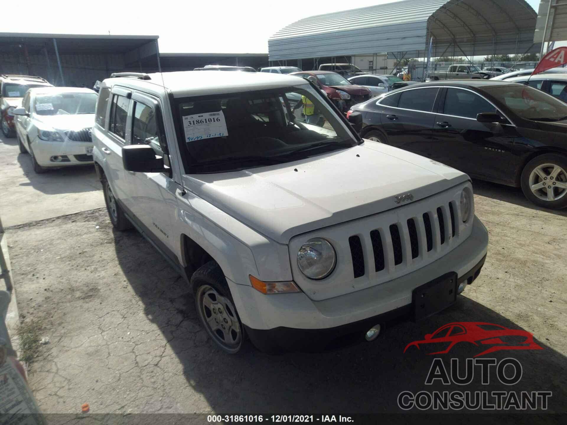 JEEP PATRIOT 2017 - 1C4NJRBB8HD144289