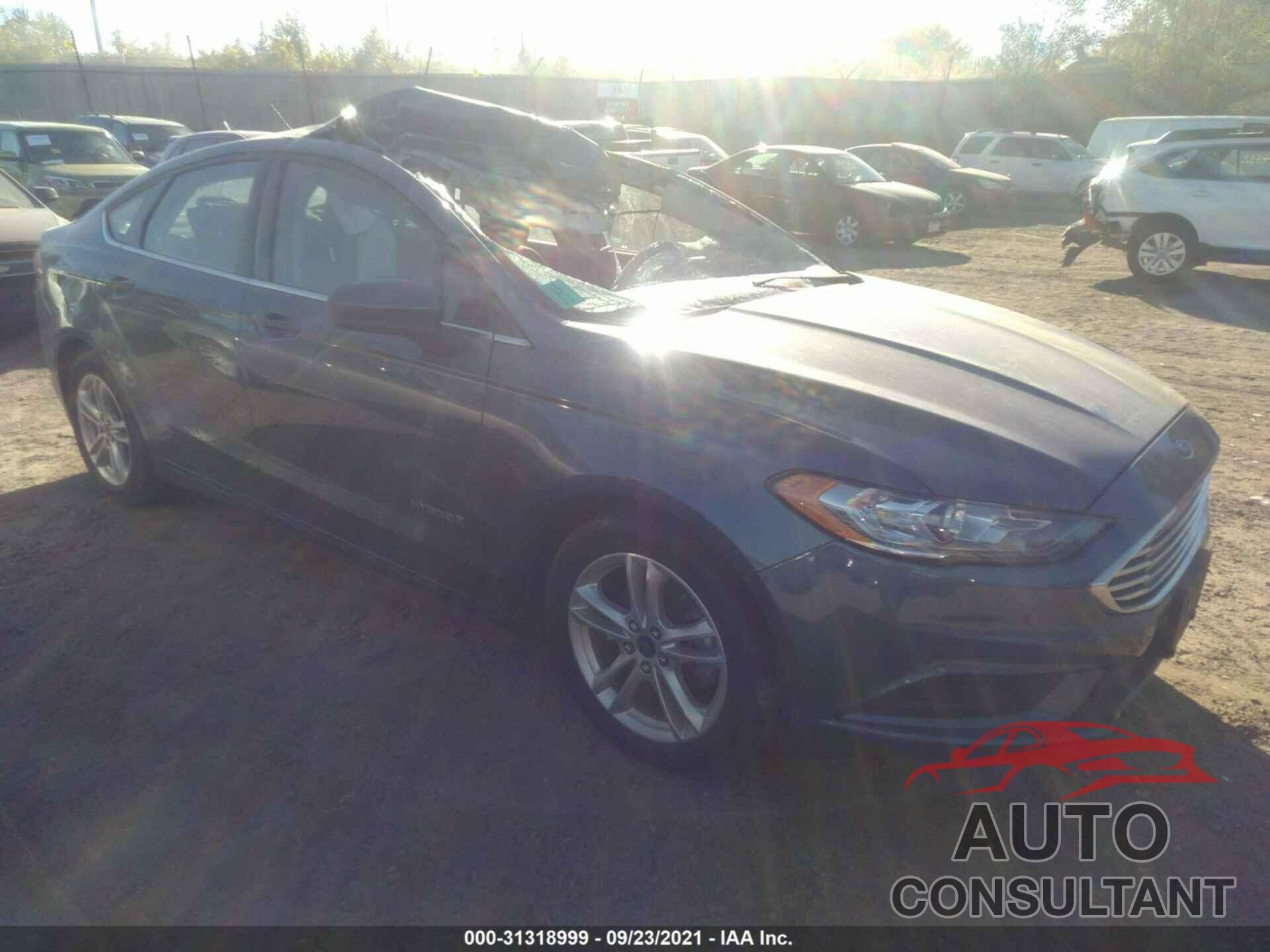 FORD FUSION HYBRID 2018 - 3FA6P0LU2JR196714