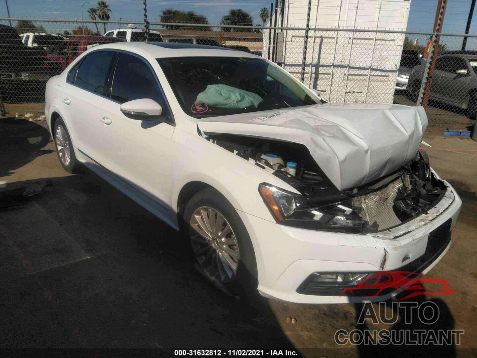 VOLKSWAGEN PASSAT 2016 - 1VWBT7A35GC054157