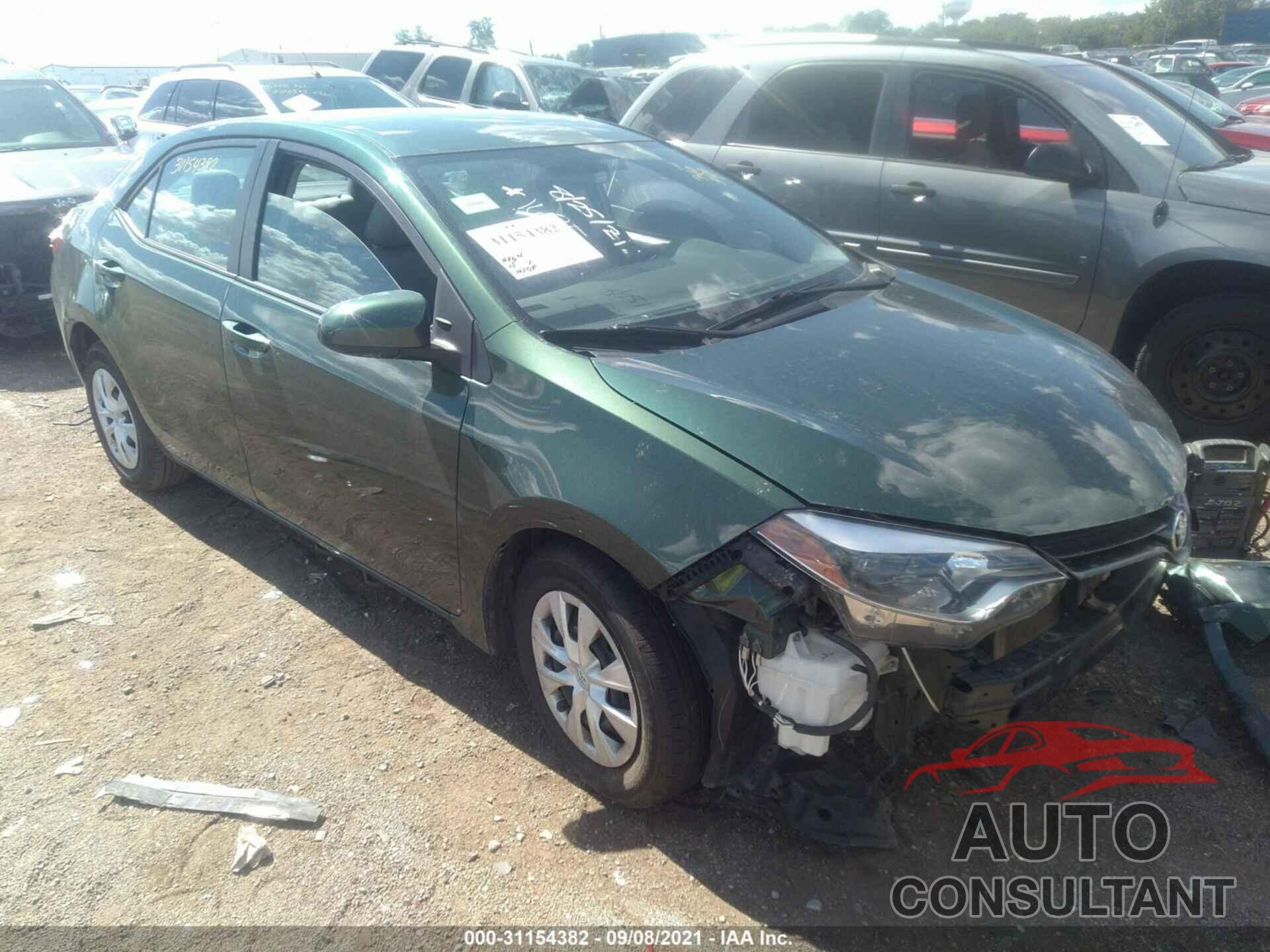TOYOTA COROLLA 2016 - 2T1BPRHE0GC584926