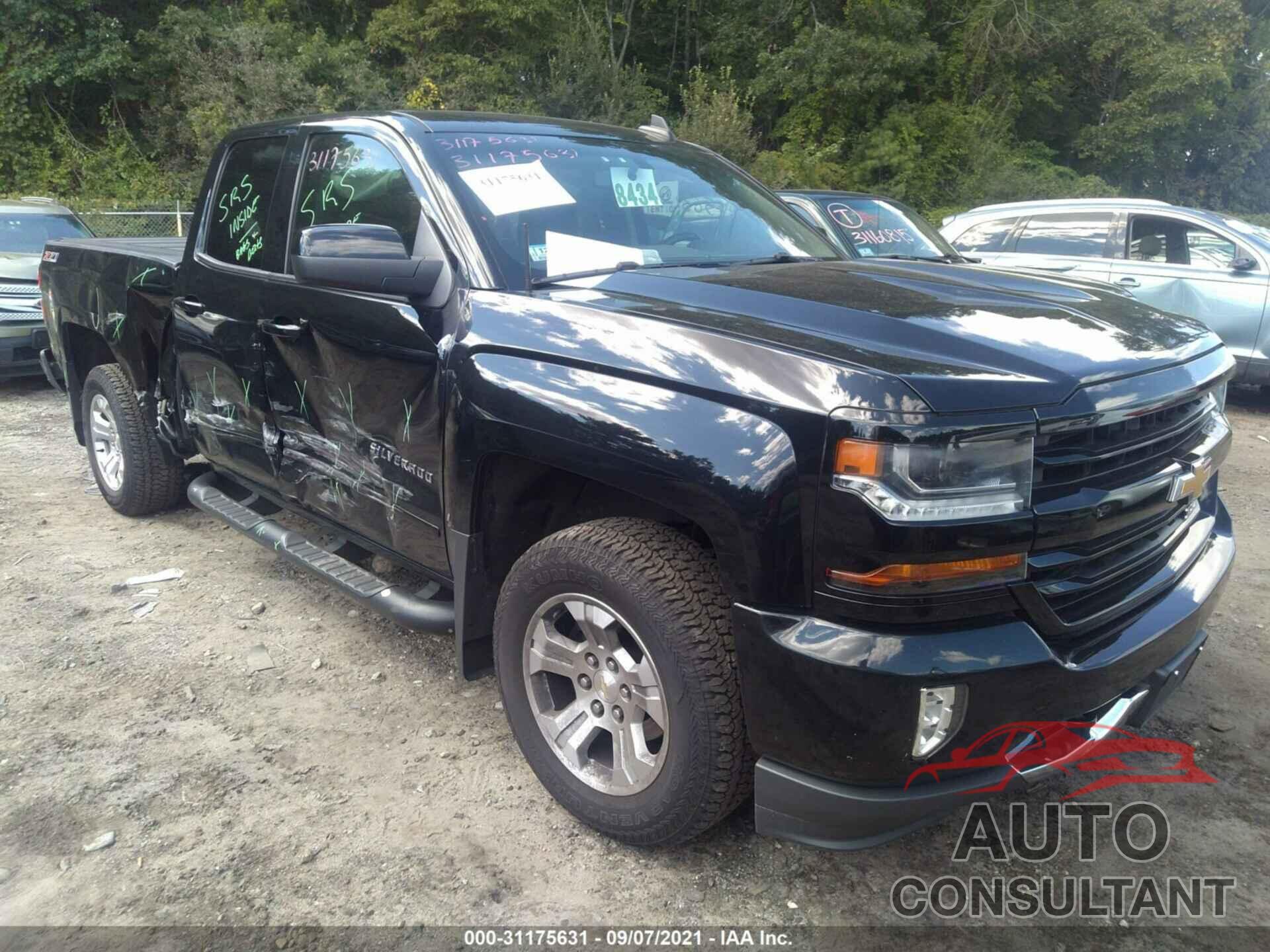 CHEVROLET SILVERADO 1500 2017 - 1GCVKREC7HZ294981