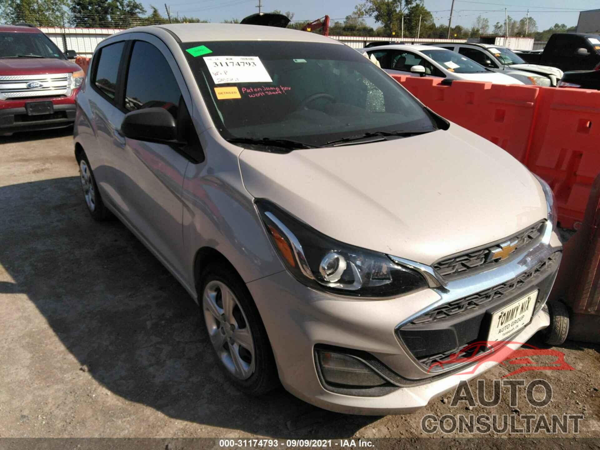 CHEVROLET SPARK 2020 - KL8CB6SA0LC403052