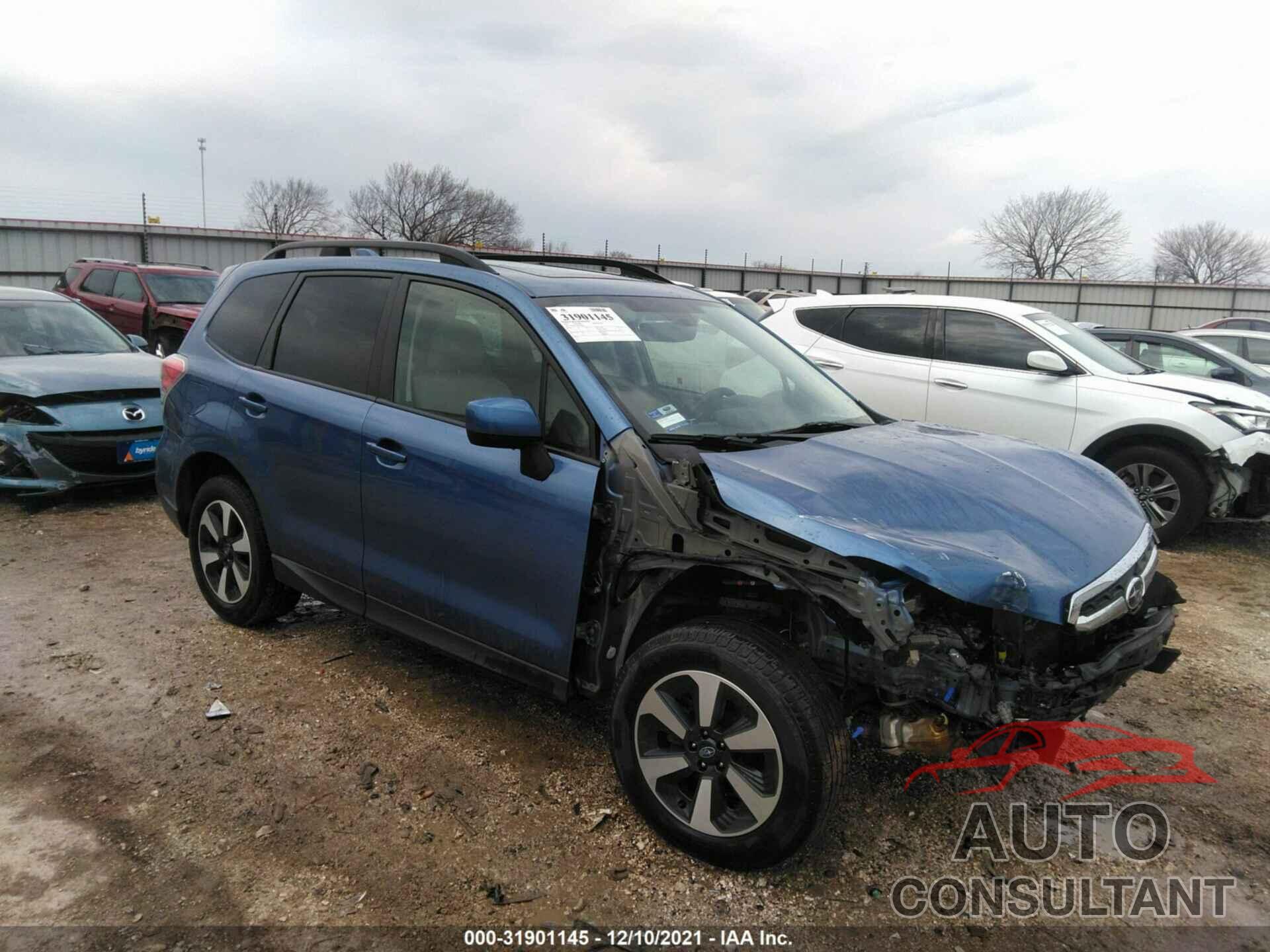 SUBARU FORESTER 2017 - JF2SJAGC0HH478462