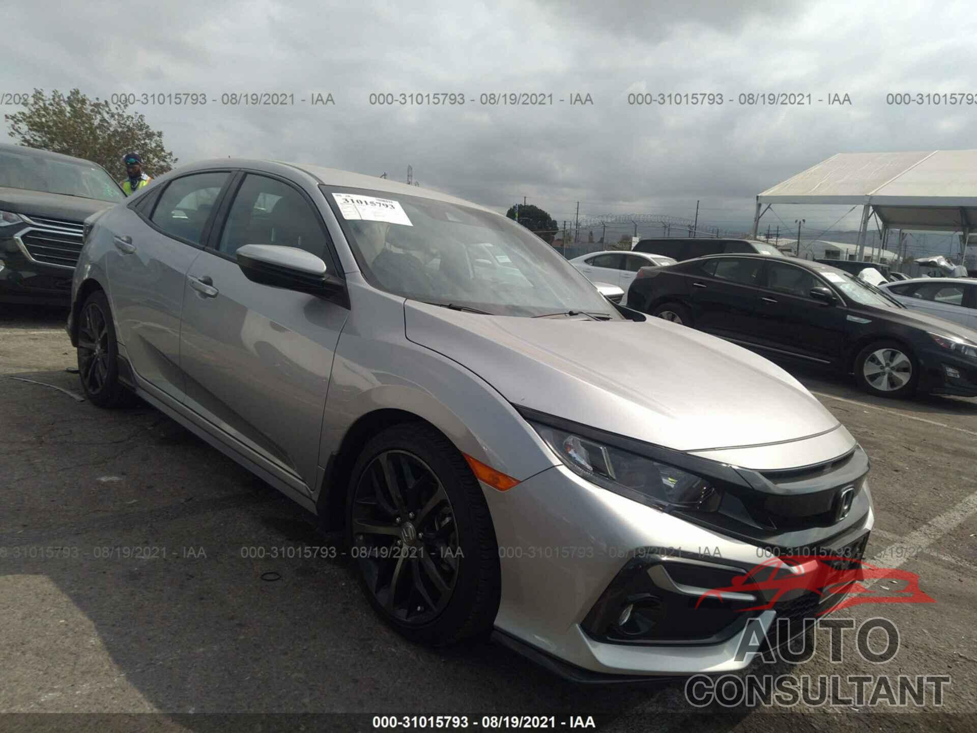 HONDA CIVIC HATCHBACK 2021 - SHHFK7H47MU417366