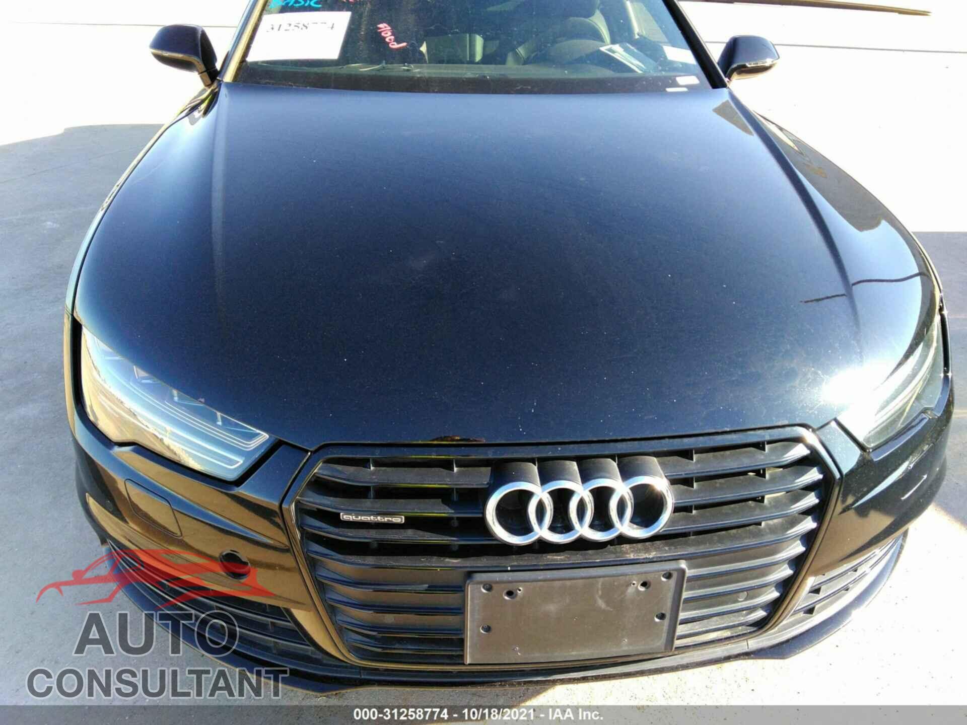 AUDI A7 2017 - WAUW2AFC8HN014591