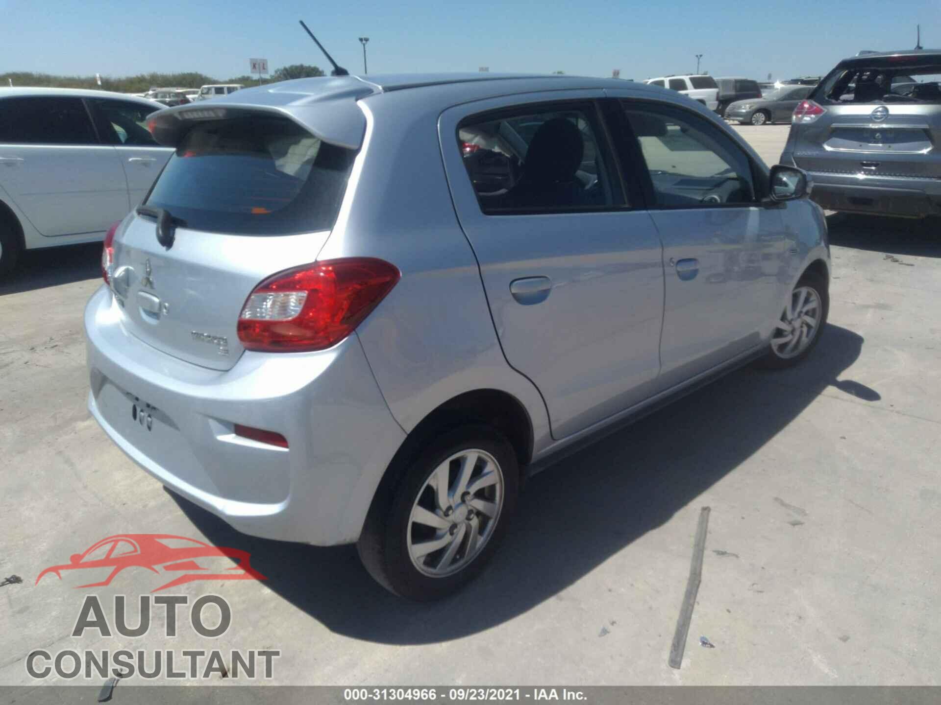 MITSUBISHI MIRAGE 2018 - ML32A4HJ7JH012436