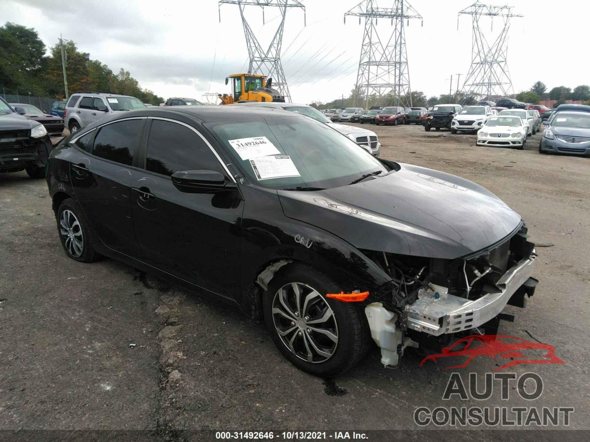 HONDA CIVIC SEDAN 2016 - 2HGFC2F52GH520756