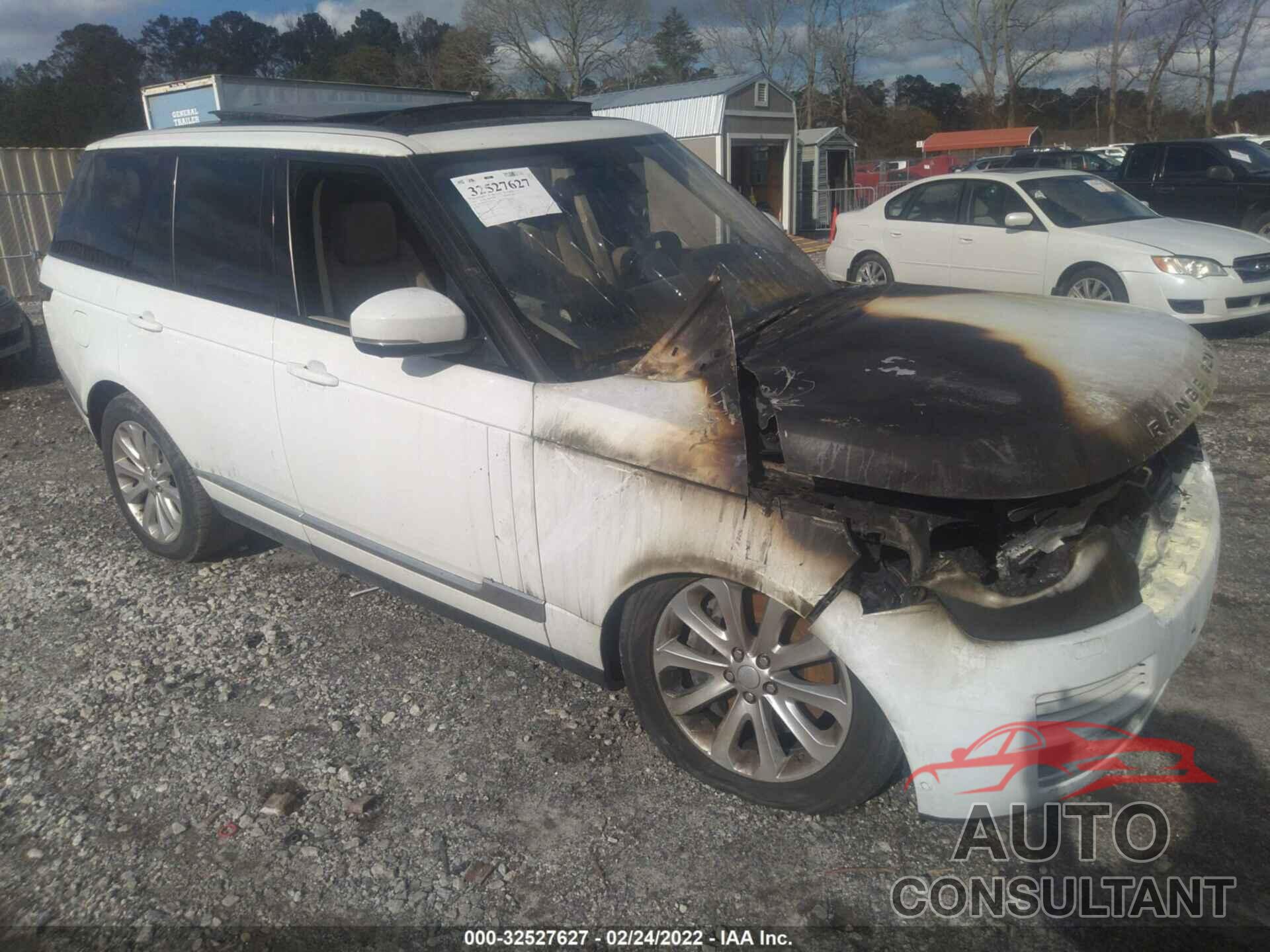 LAND ROVER RANGE ROVER 2016 - SALGS2PFXGA299721
