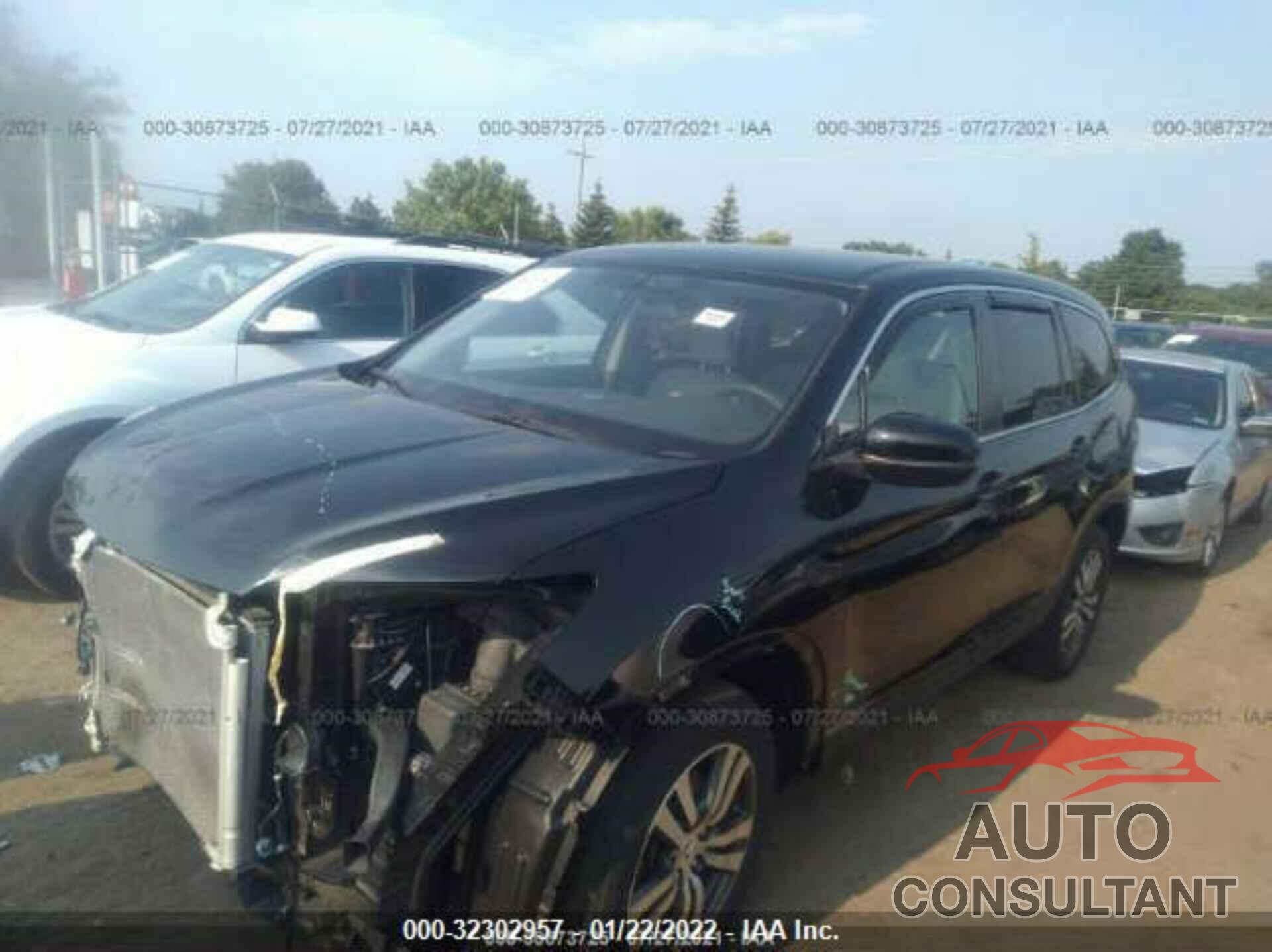 HONDA PILOT 2016 - 5FNYF6H32GB077046