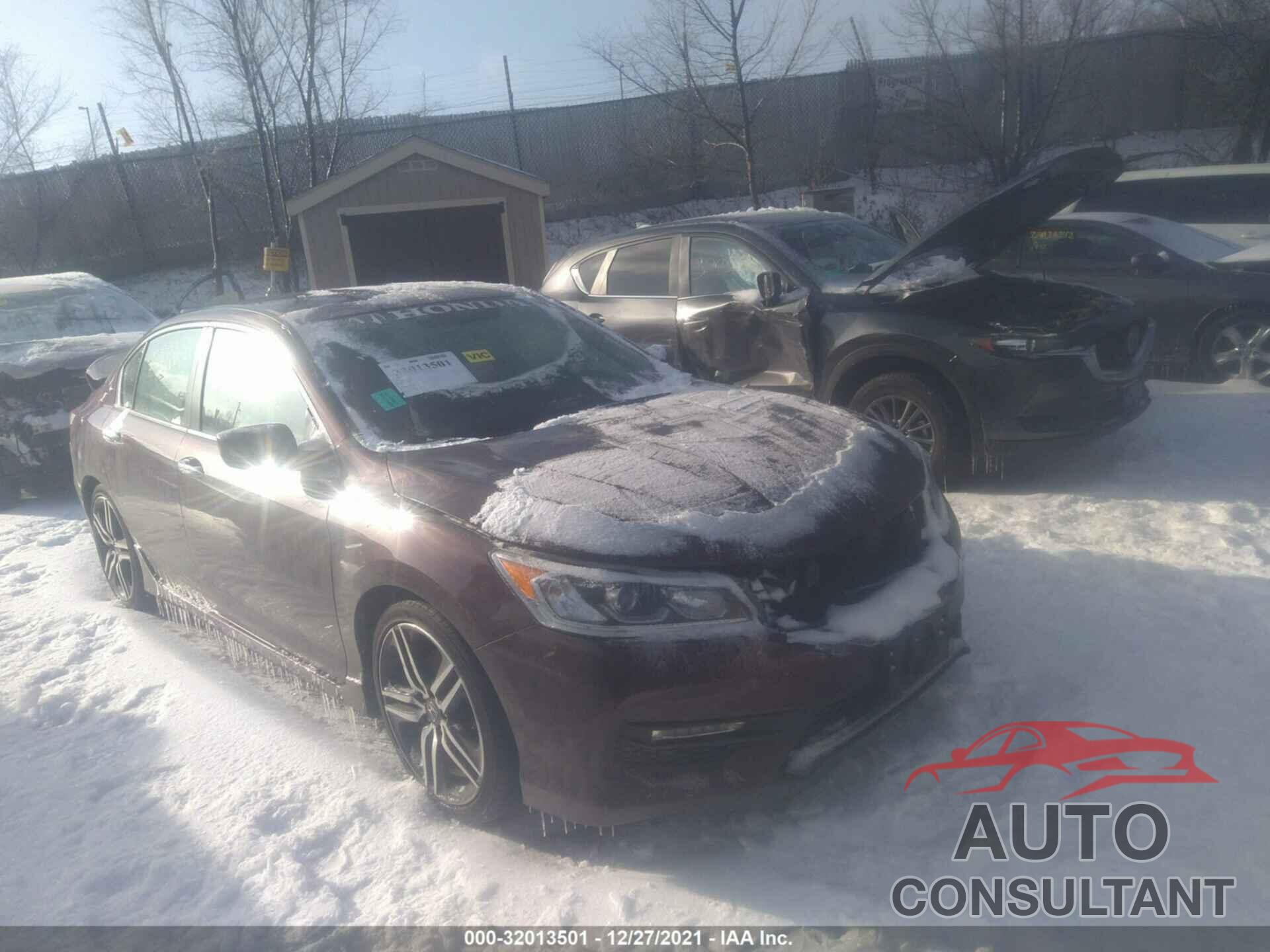 HONDA ACCORD SEDAN 2017 - 1HGCR2F50HA217198
