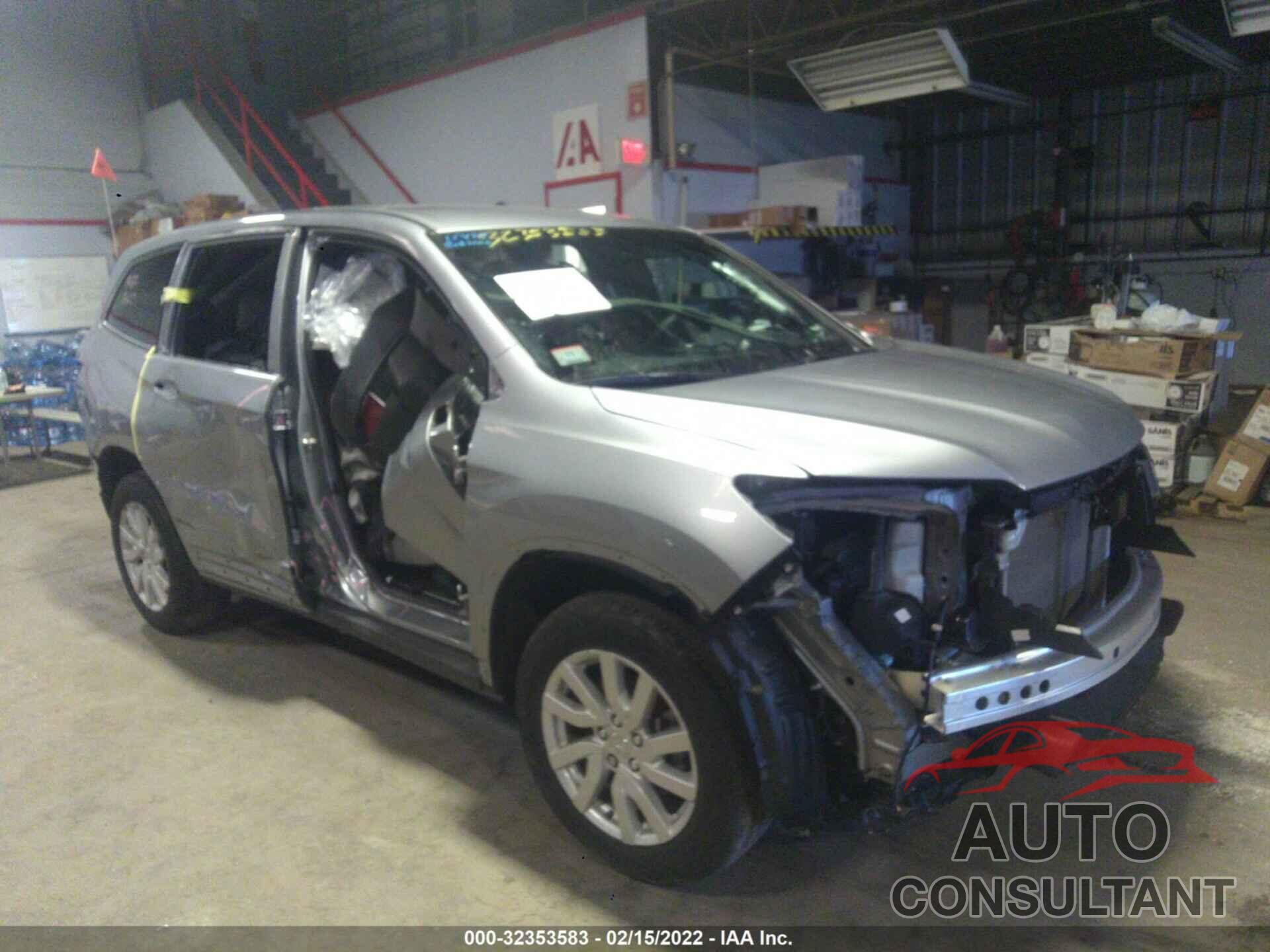 HONDA PILOT 2021 - 5FNYF6H19MB013774