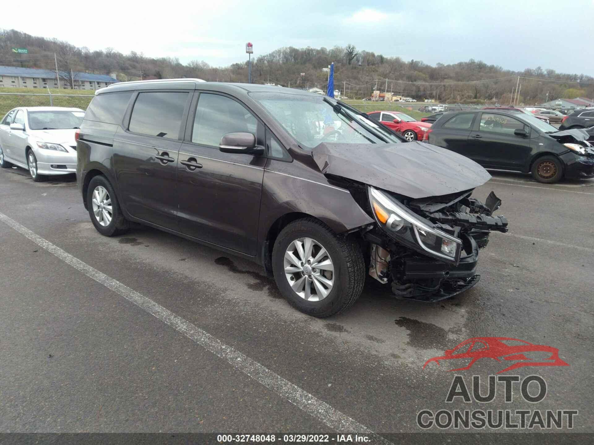 KIA SEDONA 2016 - KNDMB5C10G6194596